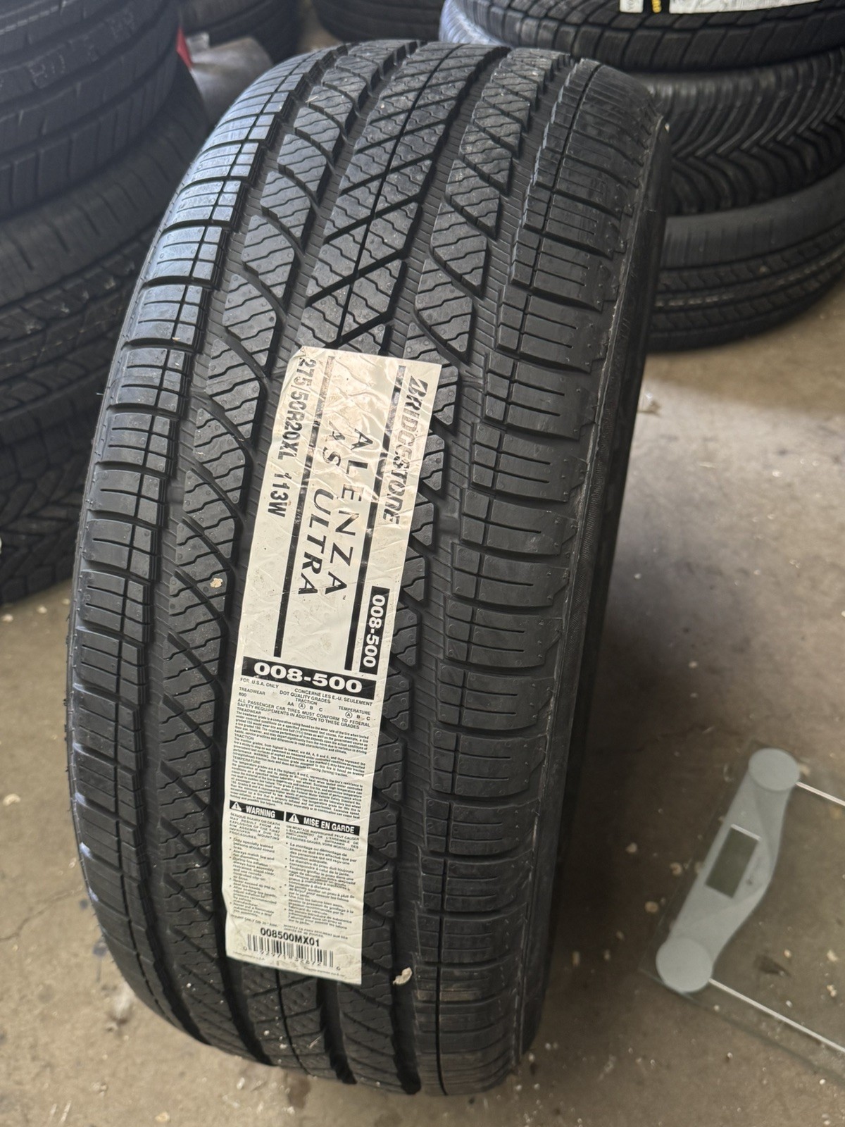 New Tire Bridgestone Alenza AS Ultra 275/50R20 113W XL A/S High Performance