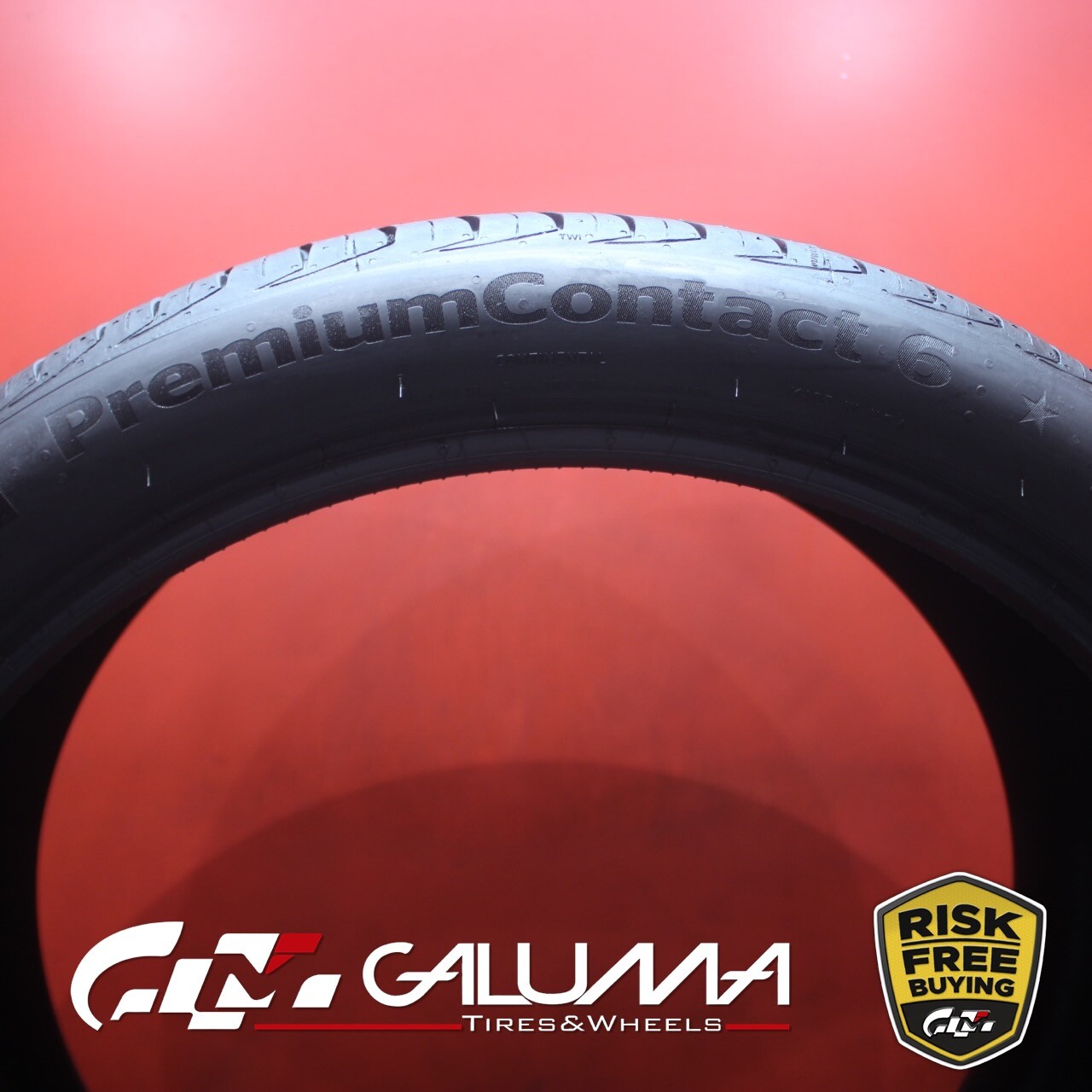 1 (One) Tire LikeNEW Continental PremiumContact 6 315/30R22 315/30/22 #83100