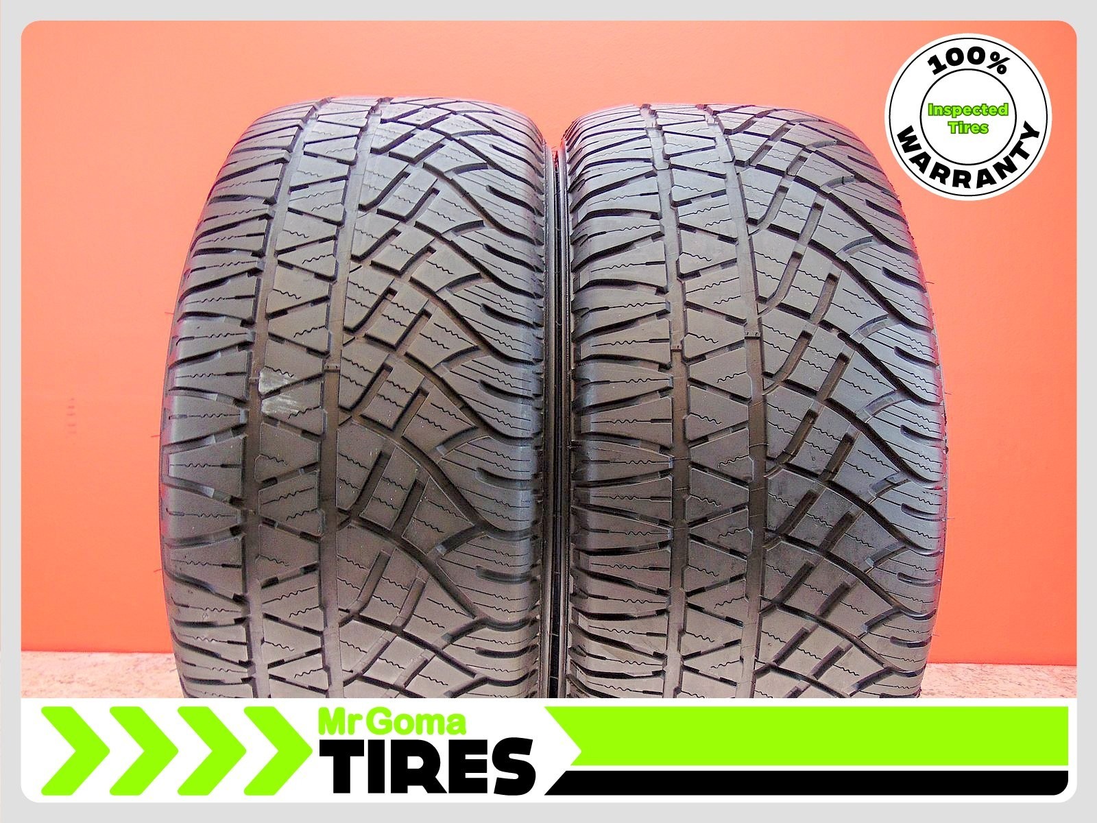 2 MICHELIN LATITUDE CROSS MO1 XL 285/45R21 USED TIRES 8.1/32 TREAD 113W 2854521