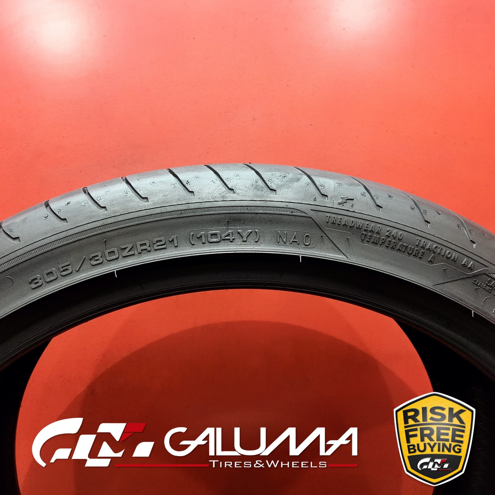 Set of 2 Tires LikeNEW Goodyear Eagle F1 Asymmetric 3 305/30ZR21 305/30/21 88203
