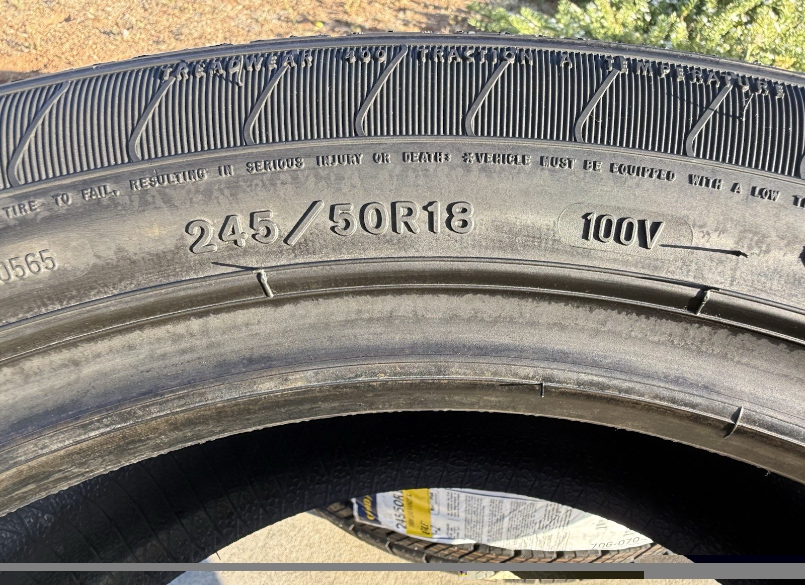 FOUR BRAND NEW 245/50R18 Goodyear Eagle LS2 All Season ★ BMW Run Flat ROF Tires