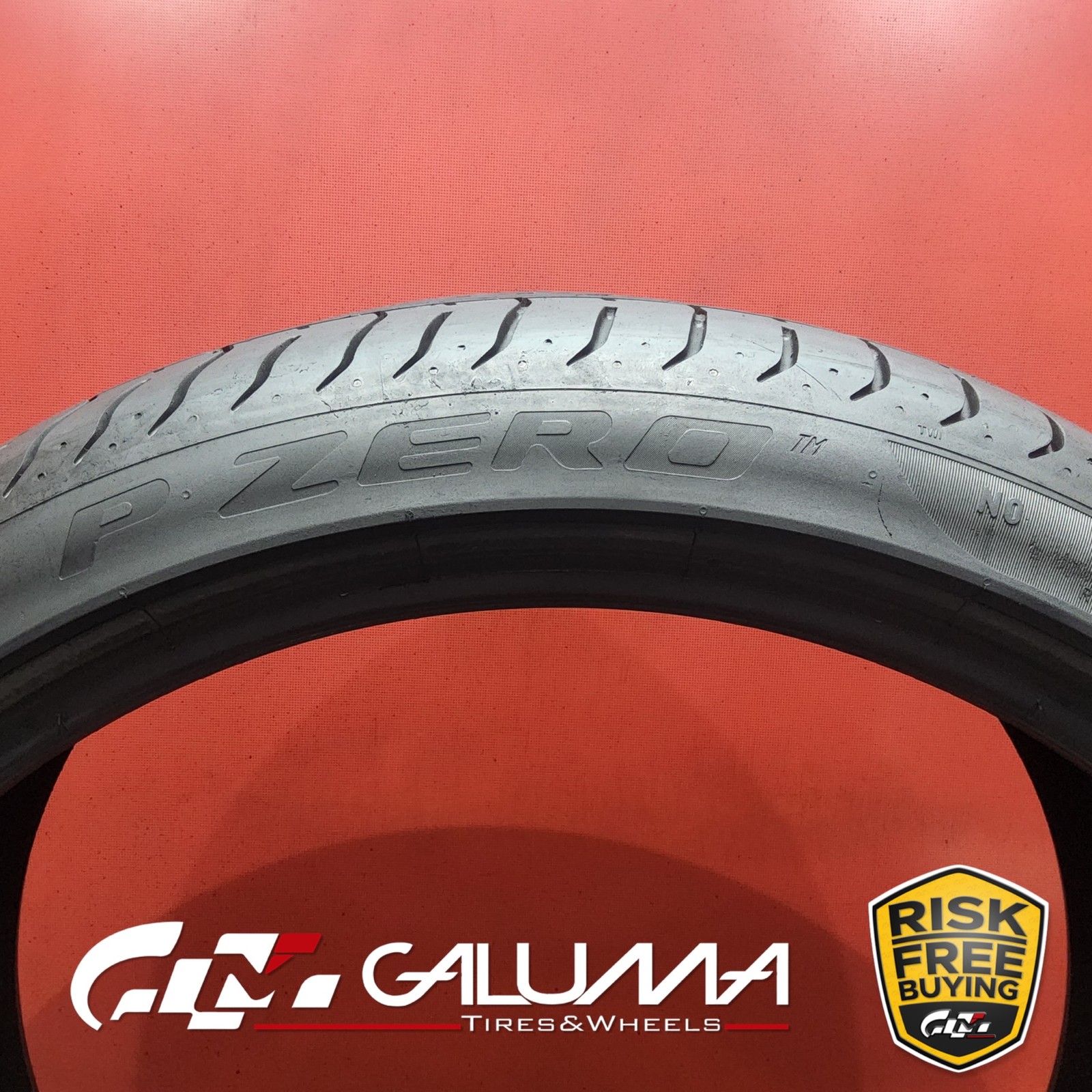 1 (One) Tire Pirelli P Zero N0 XL 315/30ZR22 315/30/22 3153022 No Repairs #89403