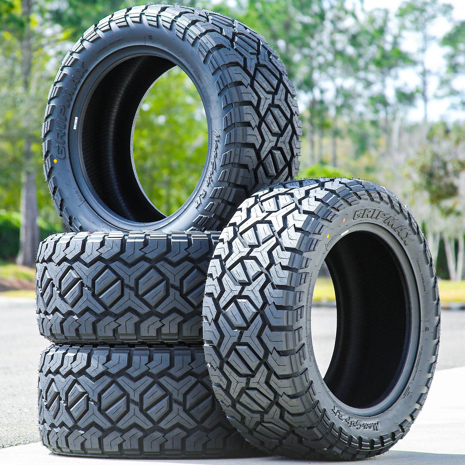 2 Tires Gripmax MaxGrip R/T LT 33X12.50R22 F 12 Ply RT Rugged Terrain TakeOff
