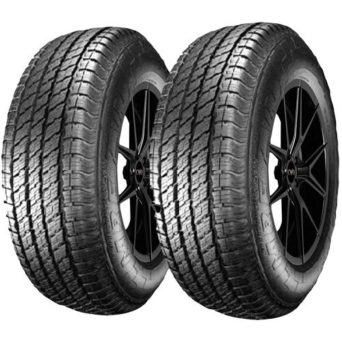 (QTY 2) 245/65R17 MRF Wanderer AS 107H SL Black Wall Tires