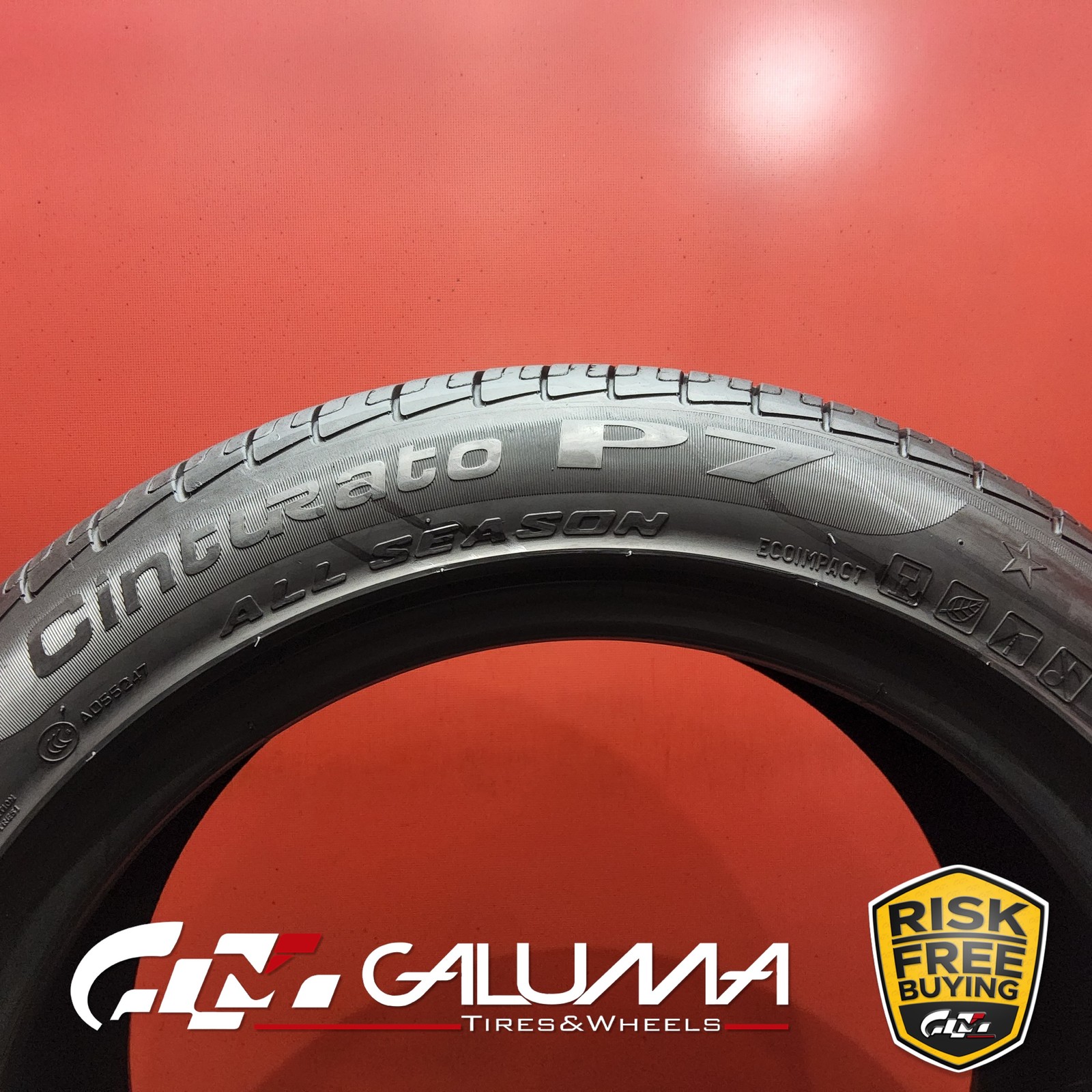 1 Tire Pirelli Cinturato P7 All Season RunFlat 225/50/17 R17 94V NoRepairs 95280