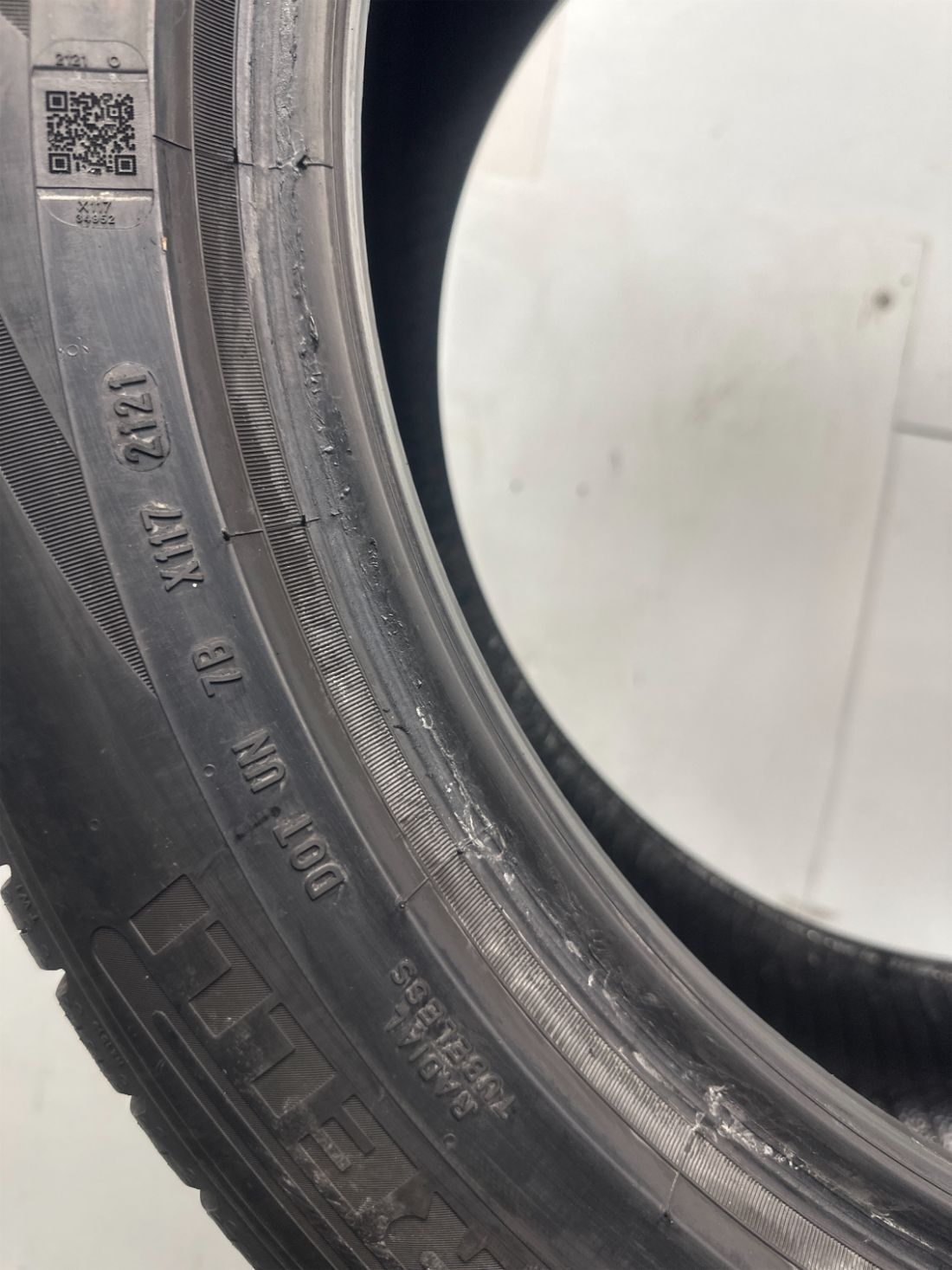 1 Used Pirelli Scorpion Zero AS RUN FLAT P275/45R20 2754520 275/45/20 110H 8/32