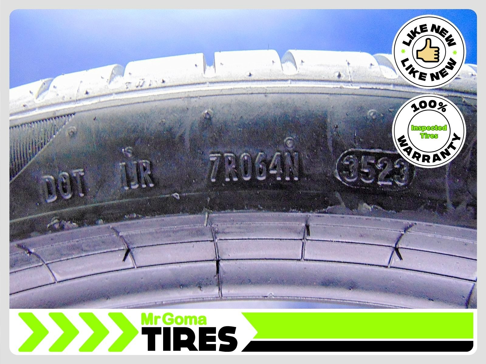 2 PIRELLI P ZERO TM PZ4 FSC XL 315/30R22 USED TIRES 107Y 7.3/32 3153022