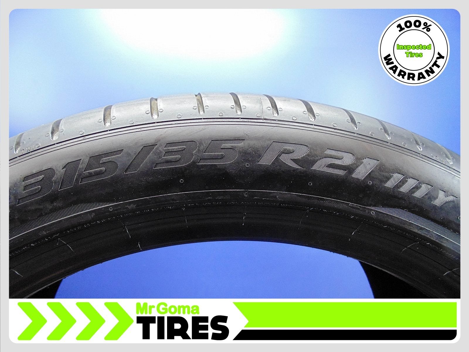 2 PIRELLI P ZERO PZ4 RSC RFT XL 315/35R21 USED TIRES 81% LIFE FOR BMWX5 Run flat