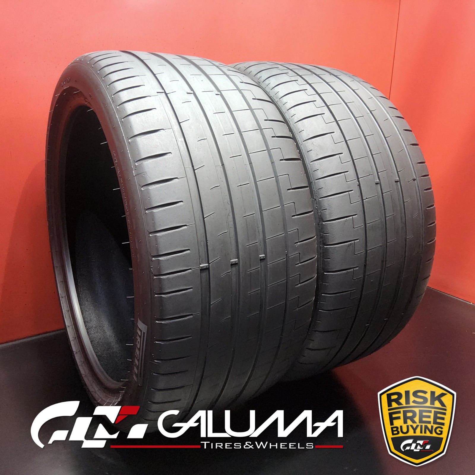 Set of 2 Tires Pirelli P-Zero (PZ5) ★ XL HL295/35/21 ZR21 2953521 110Y #96154