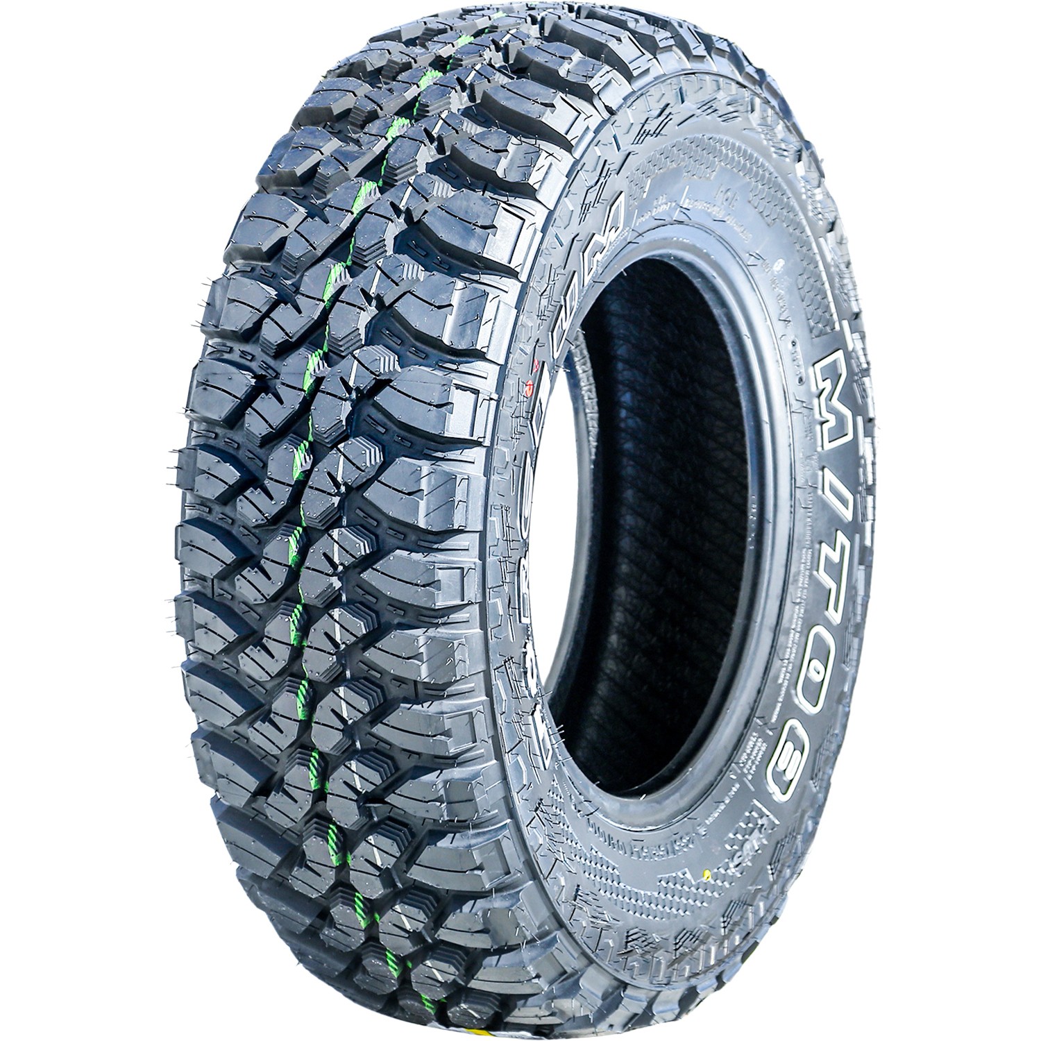 4 Tires LT 235/75R15 Forceum M/T 08 Plus MT Mud Load C 6 Ply (OWL)