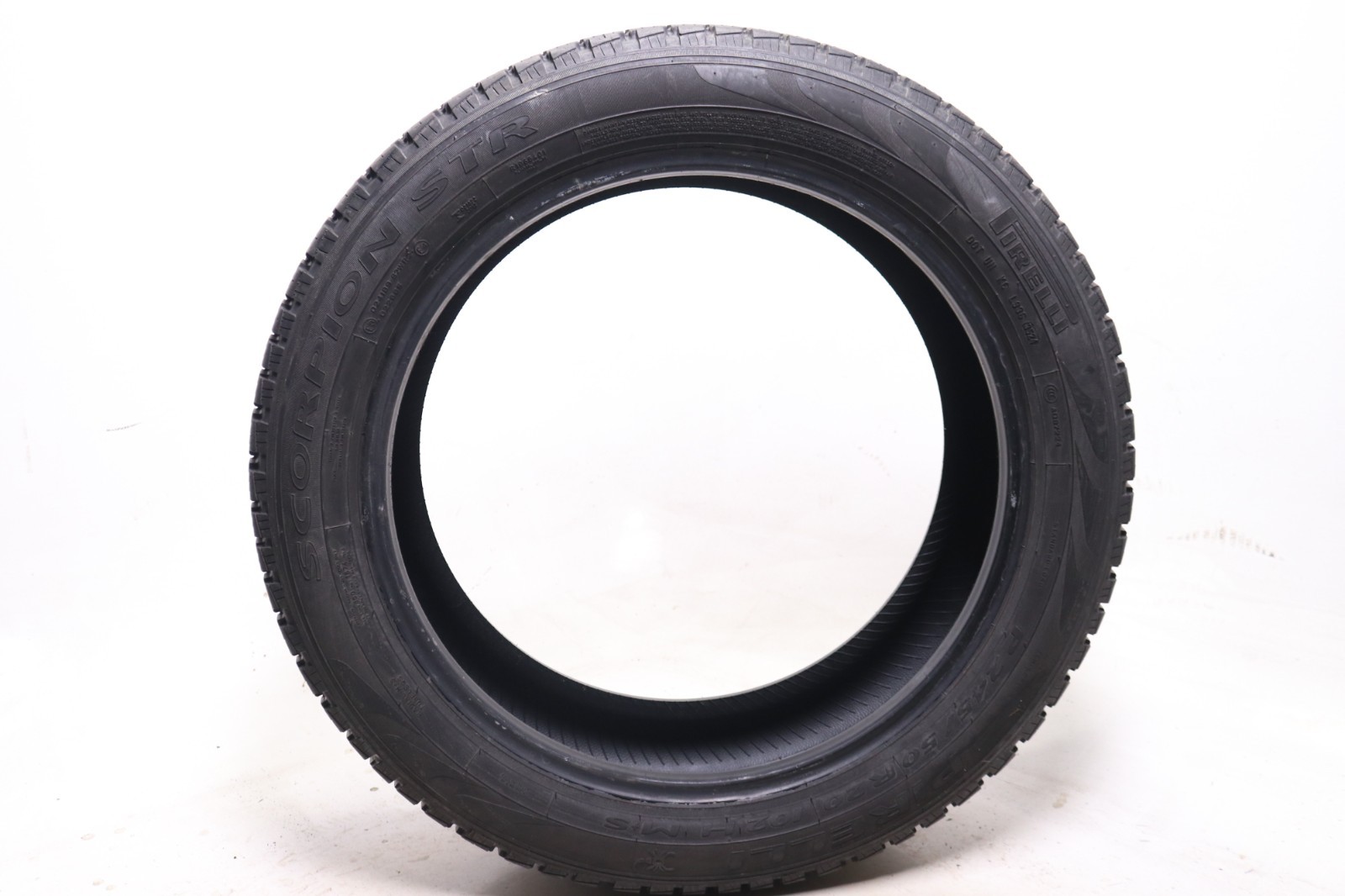 Set of 4 Used 245/50R20 Pirelli Scorpion STR – 102H – 9.5-10.5/32