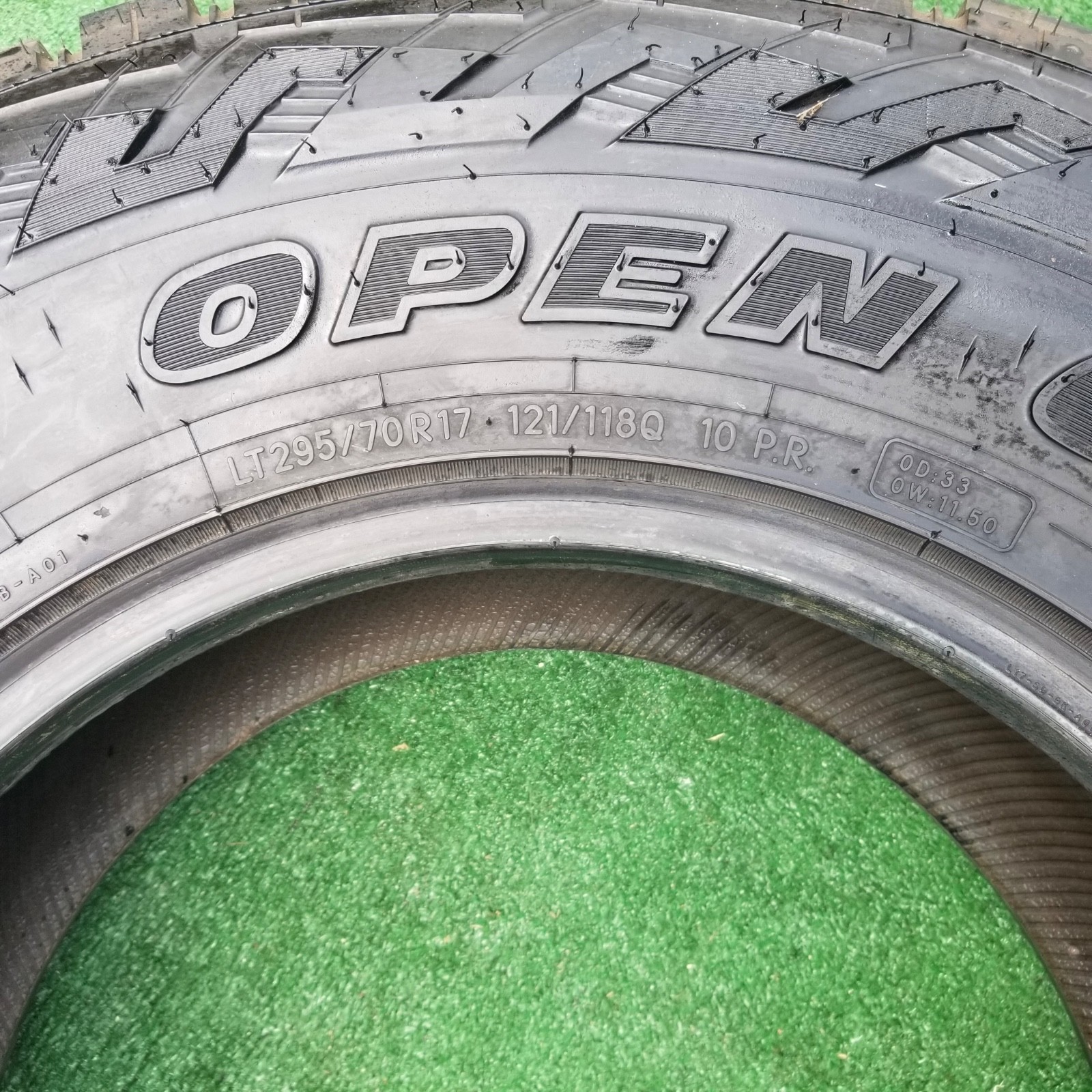 295/70R17 Toyo R/T Open Country Tires Pair LT295/70R-17 121/118Q 10 PR New 100%