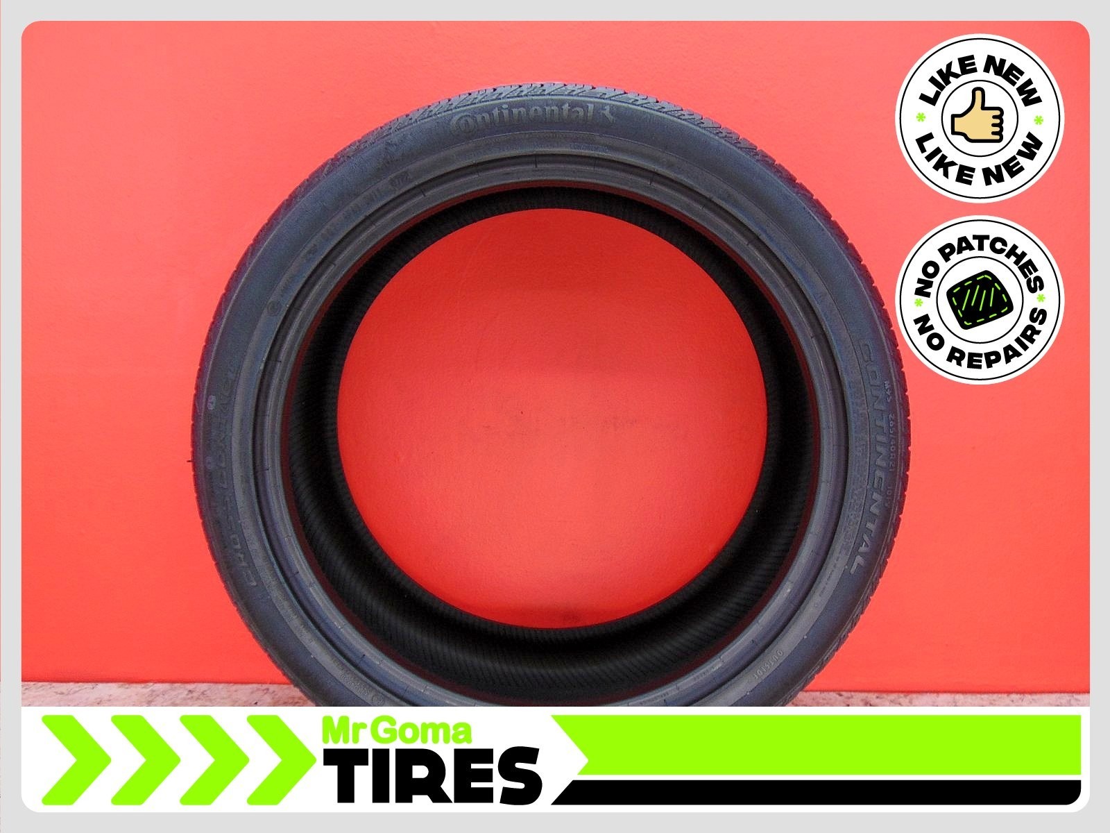 1 CONTINENTAL CROSSCONTACT LX SPORT 265/40R21 USED TIRE 9.3/32 TREAD 101V