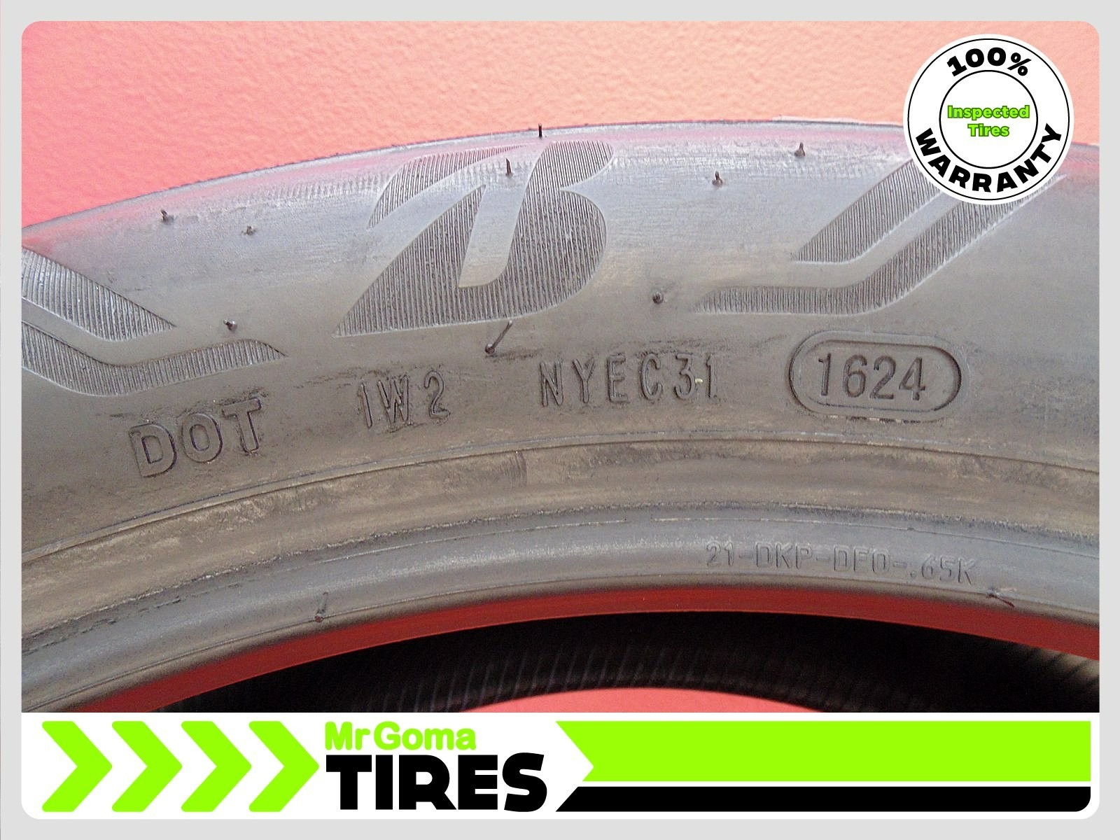 4 BRIDGESTONE ALENZA SPORT A/S 235/50R21 USED TIRES 7.2/32 TREAD 101V 2355021