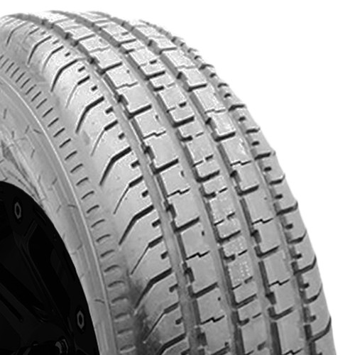 (QTY 2) ST235/80R16 Advanta ST Radial 127/122N LRF Black Wall Tires