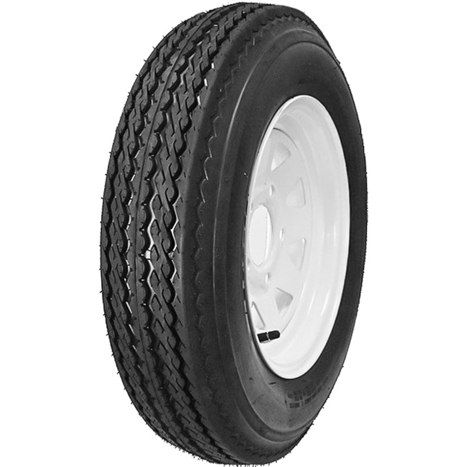 2 Tires Hi-Run SU02 5.3-12 5.30-12 5.3X12 C 6 Ply 4 x 4 White 8 Spoke Assembly