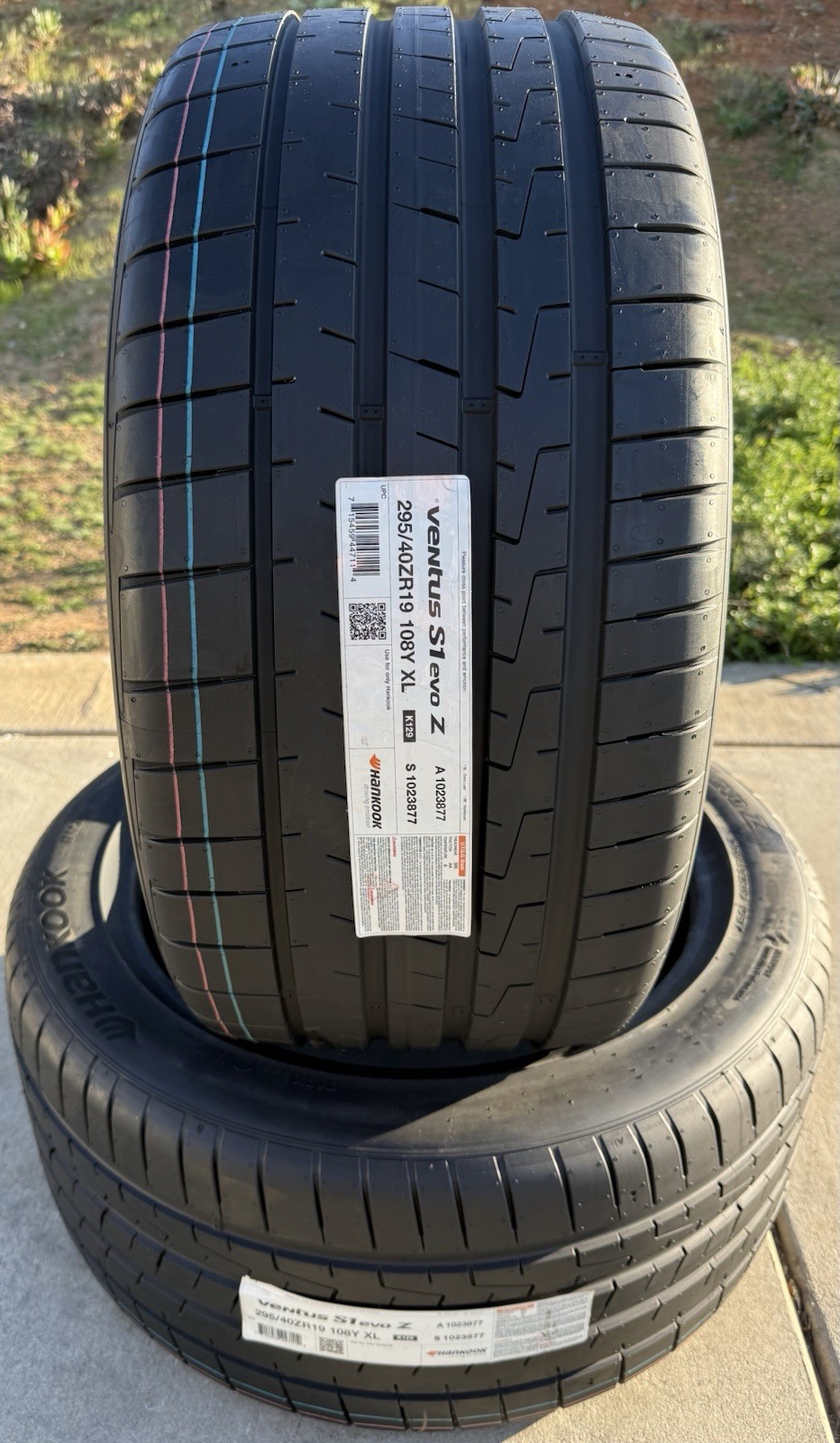 TWO BRAND NEW 295/40ZR19 108Y Hankook Ventus S1 evo Z ND0 Porsche Panamera Tires
