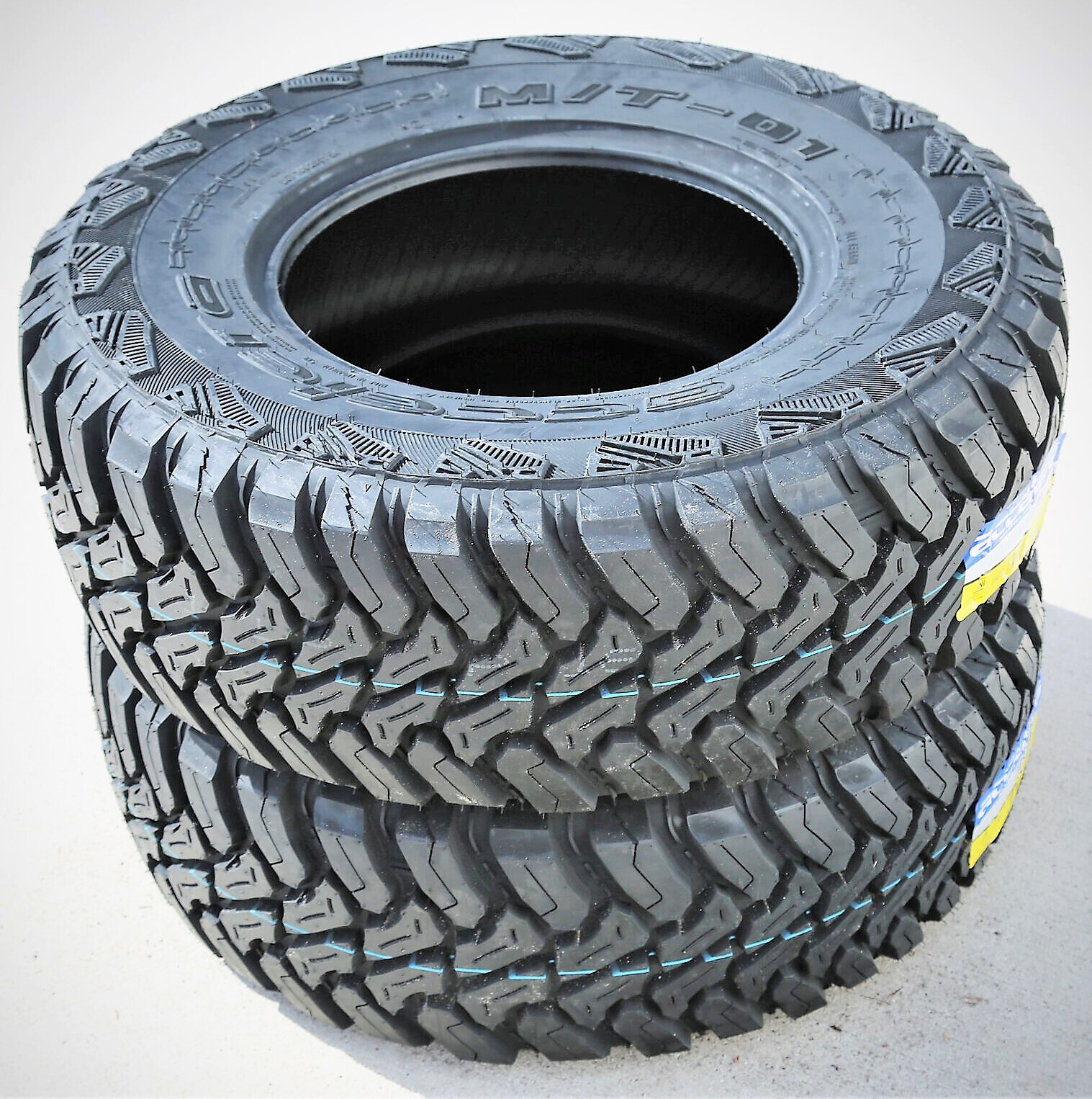 2 New Accelera M/T-01 LT 35X12.50R17 Load E 10 Ply MT Mud Tires