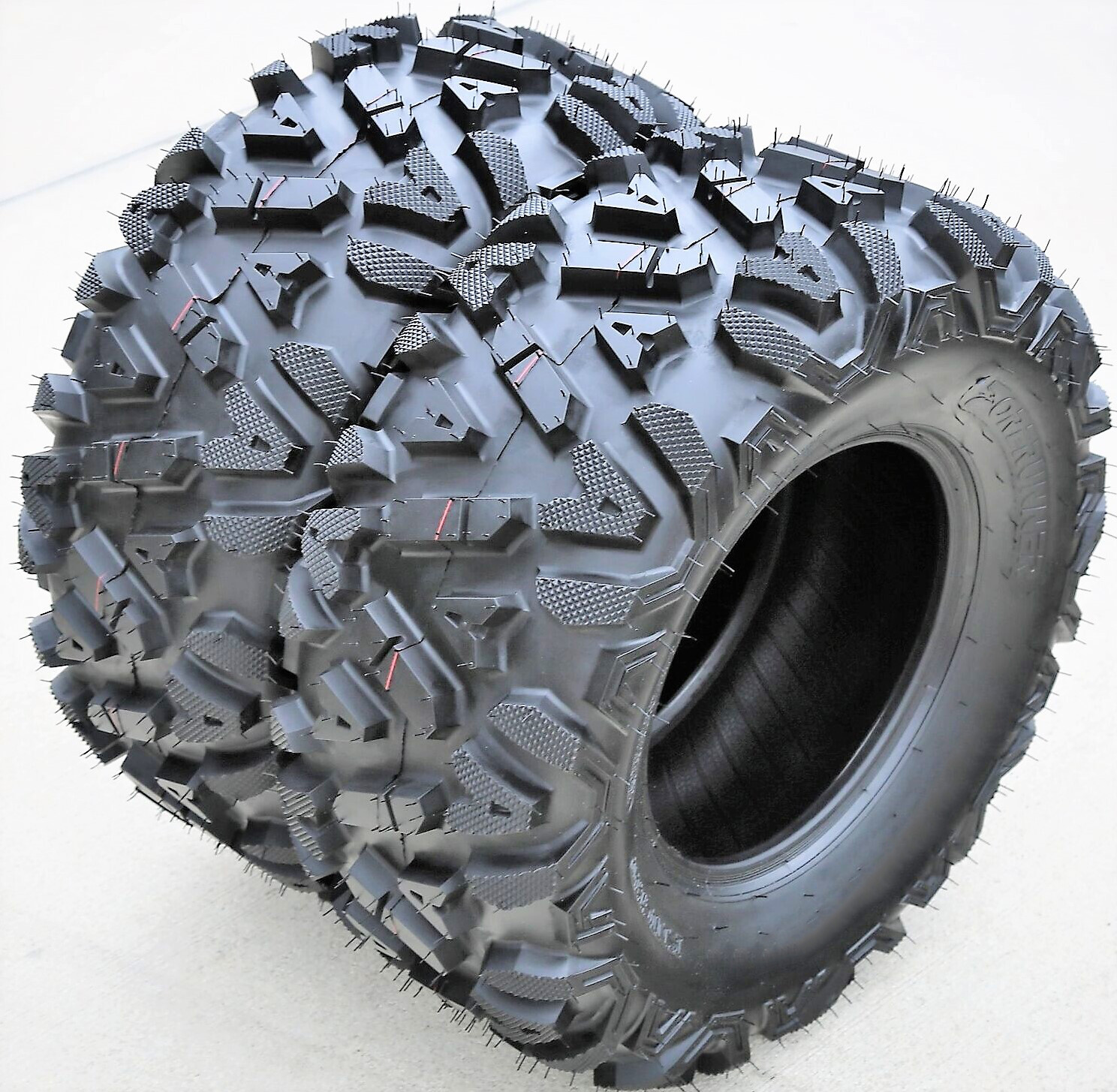 2 Tires Forerunner Knight 25×10.00-12 25×10-12 25x10x12 6 Ply MT M/T Mud ATV UTV