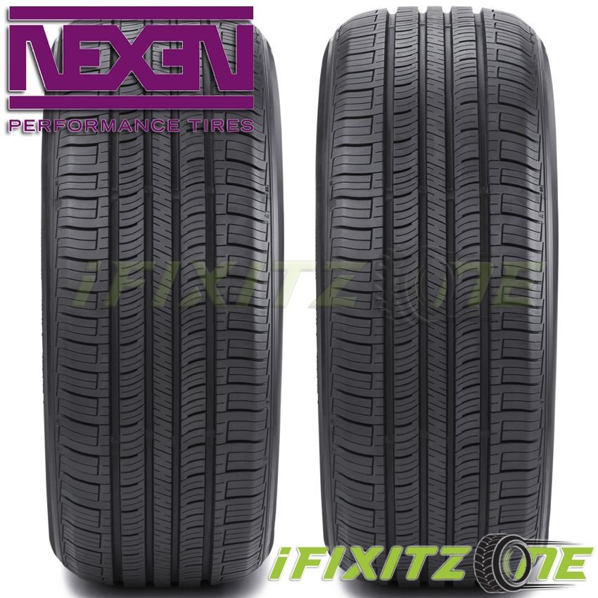 2 Nexen N’PRIZ AH5 225/75R15 102S White Wall All Season Tire 50000 Mile Warranty