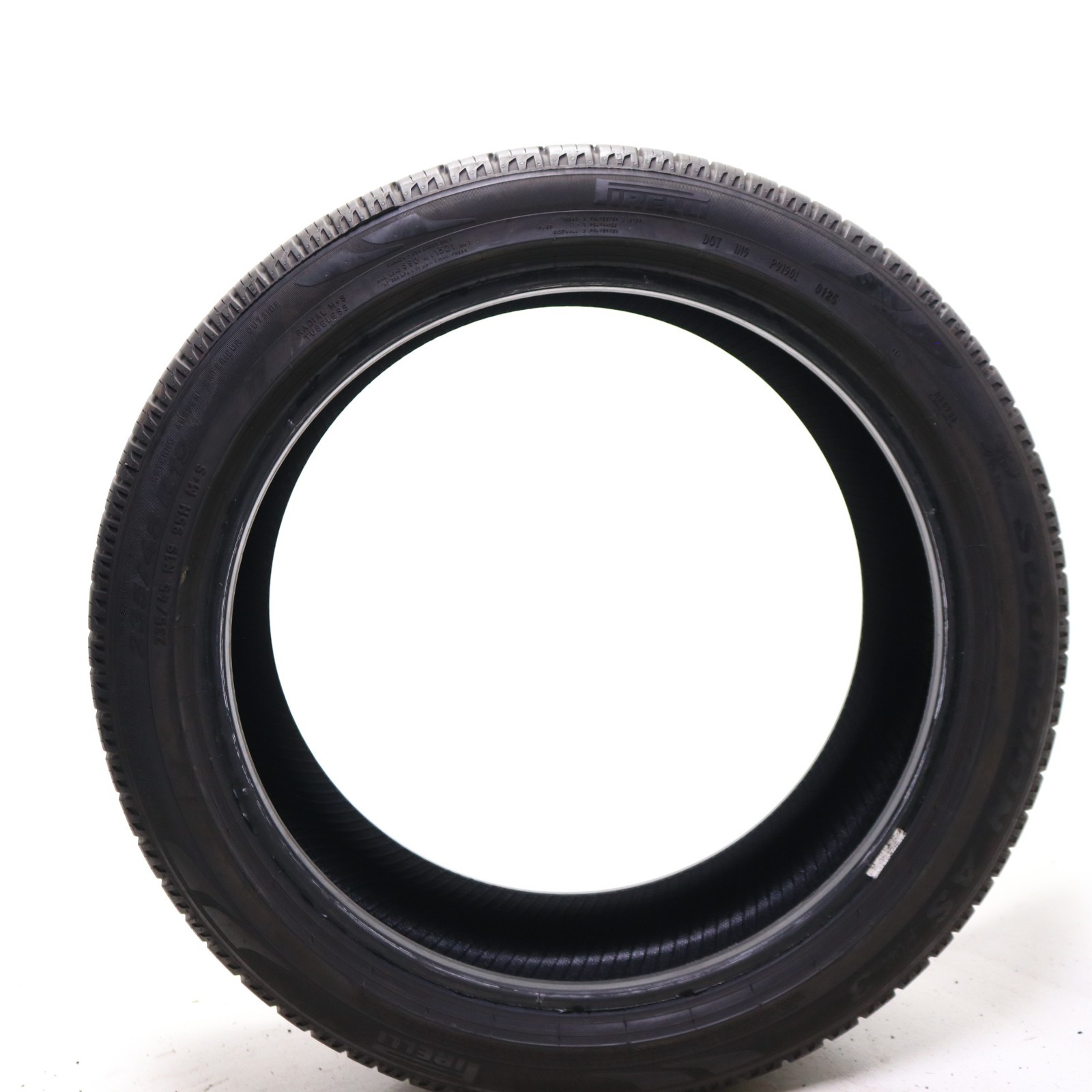 Set of 4 Used 235/45R19 Pirelli Scorpion AS Plus 3 – 95H – 10-10.5/32 No Repairs