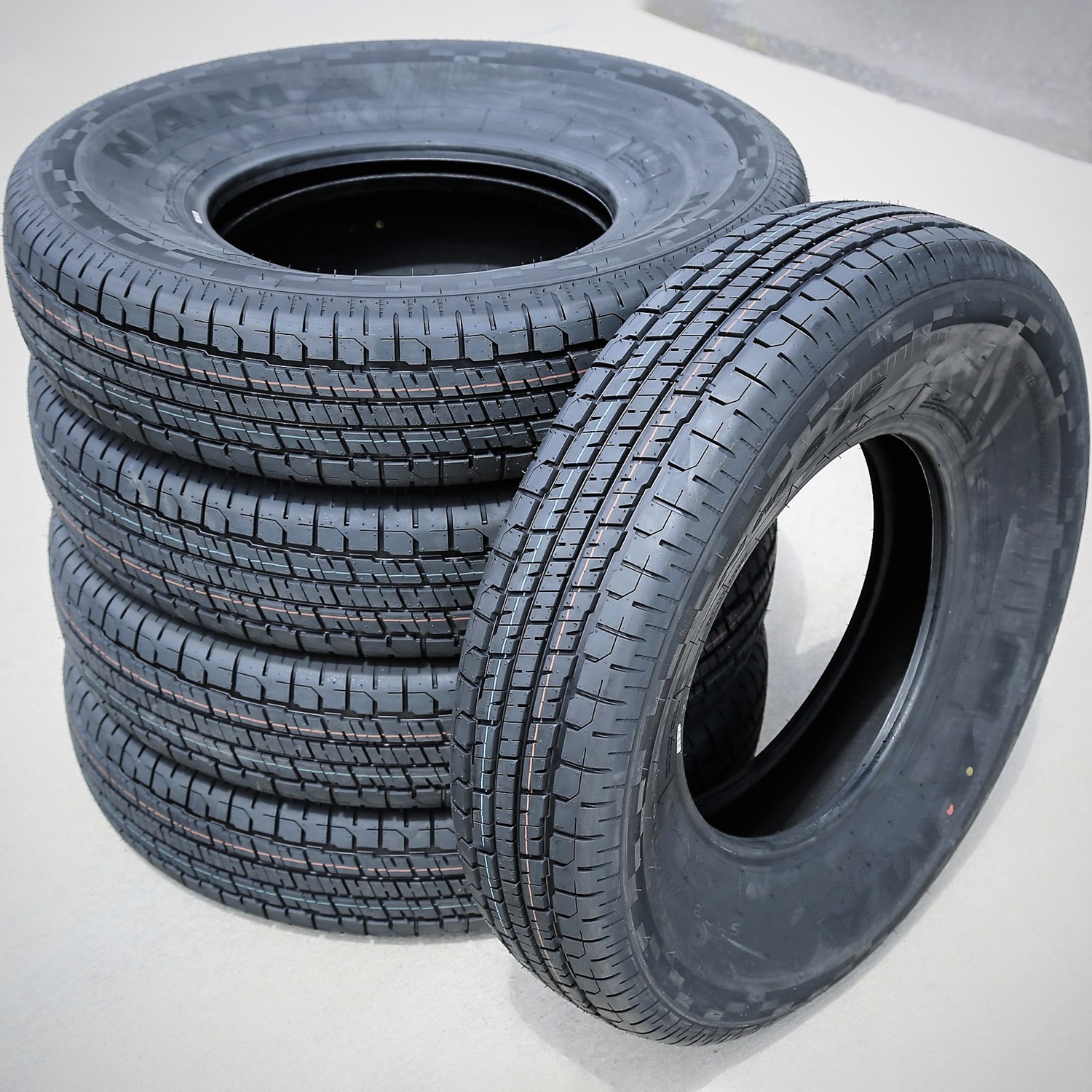 4 Tires Nama NM616 Semi-Steel ST 235/85R16 Load E 10 Ply Trailer