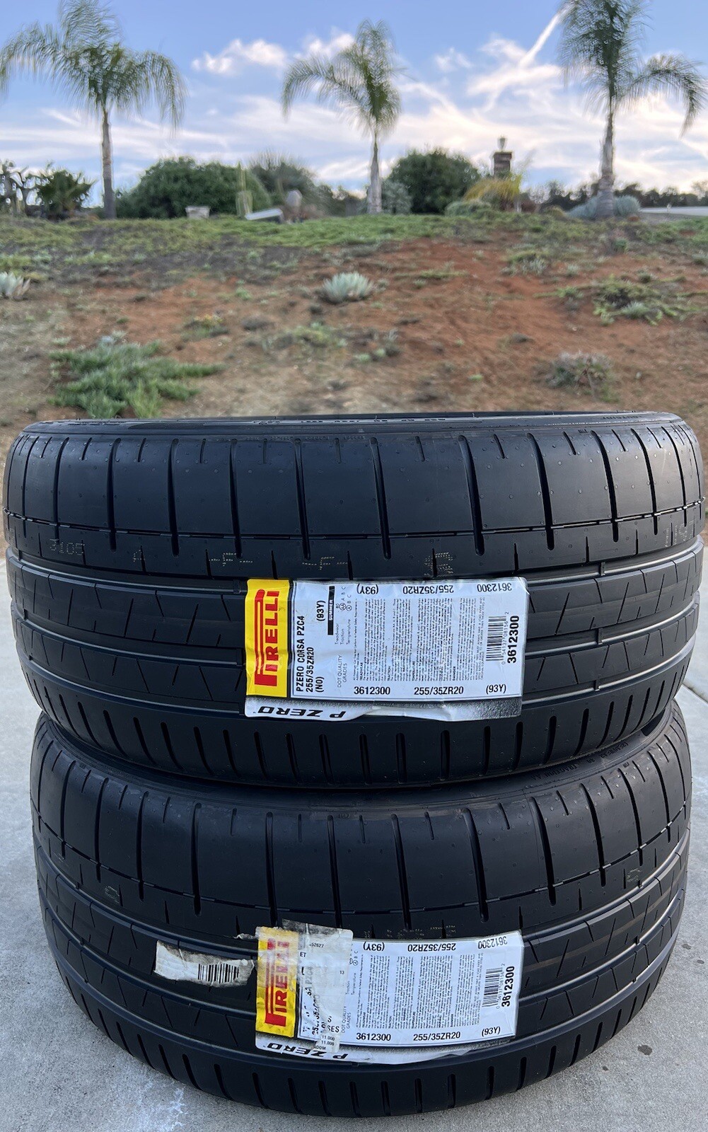4X NEW Porsche 911 Tires Pirelli P Zero Corsa PZC4 2X 255/35ZR20 & 2X 315/30ZR21
