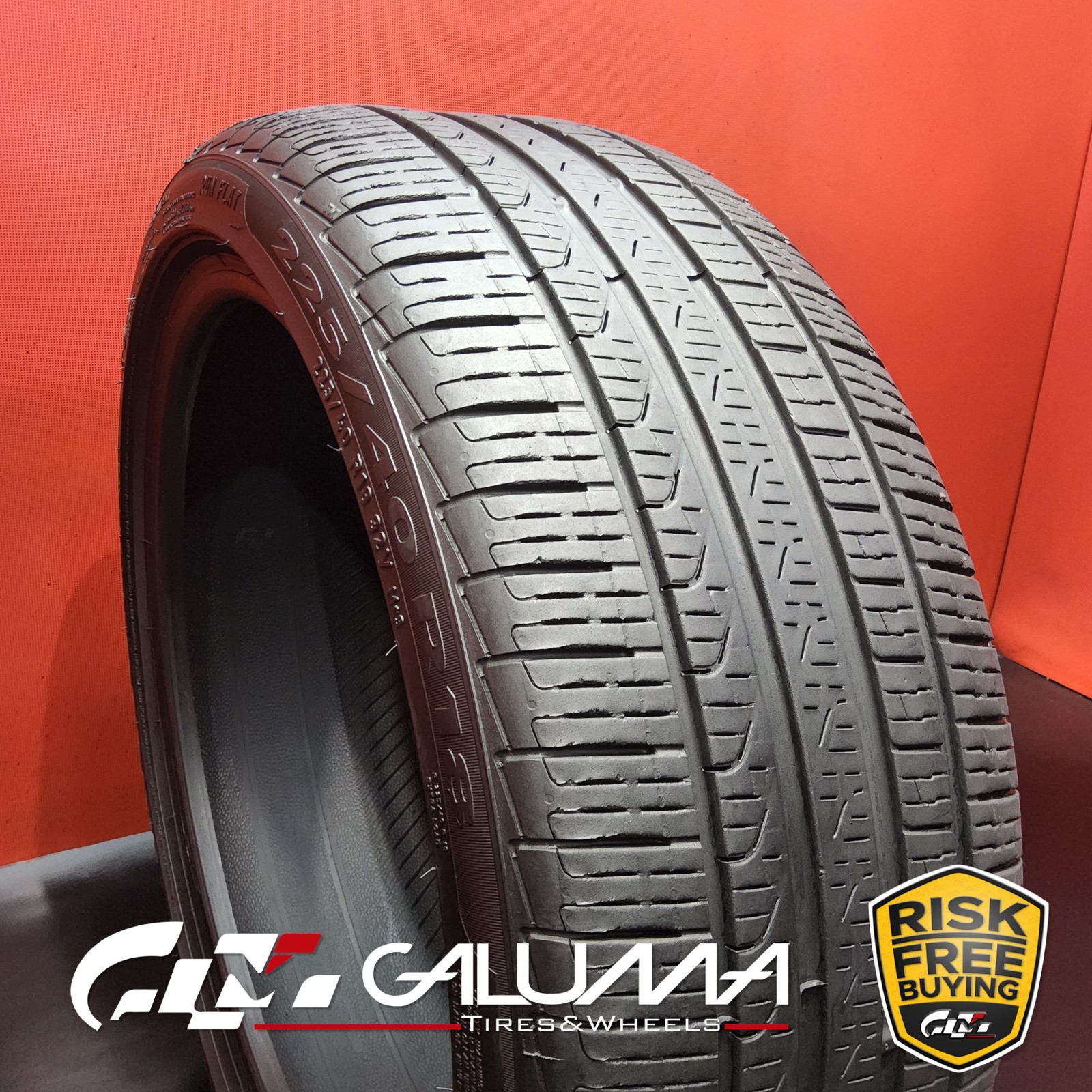 1 (One) Tire Pirelli Cinturato P7 All Season Run Flat 225/40R18 225/40/18 #93860