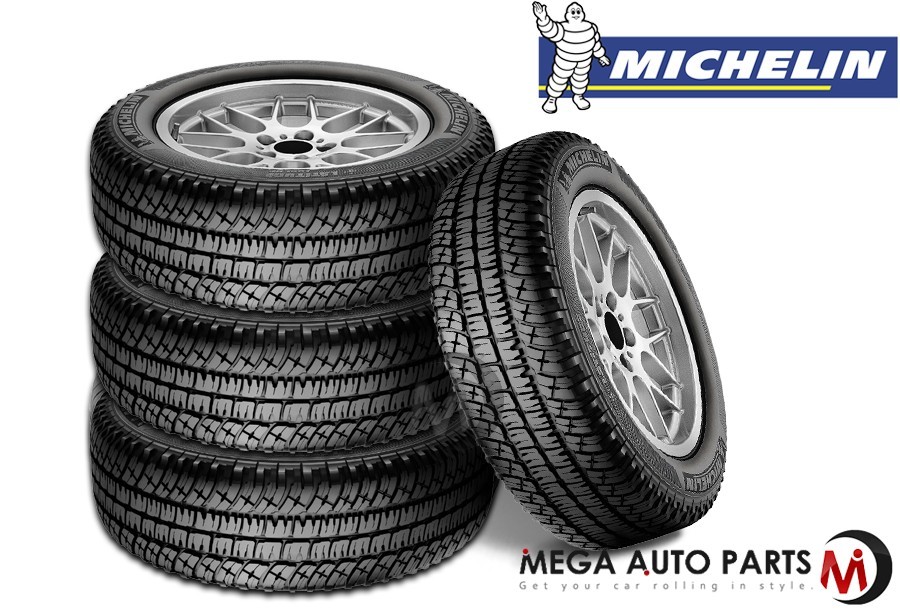 4 Michelin LTX A/T2 235/80R17 120R Tires, All Terrain, 60K MILE, Truck/SUV, New