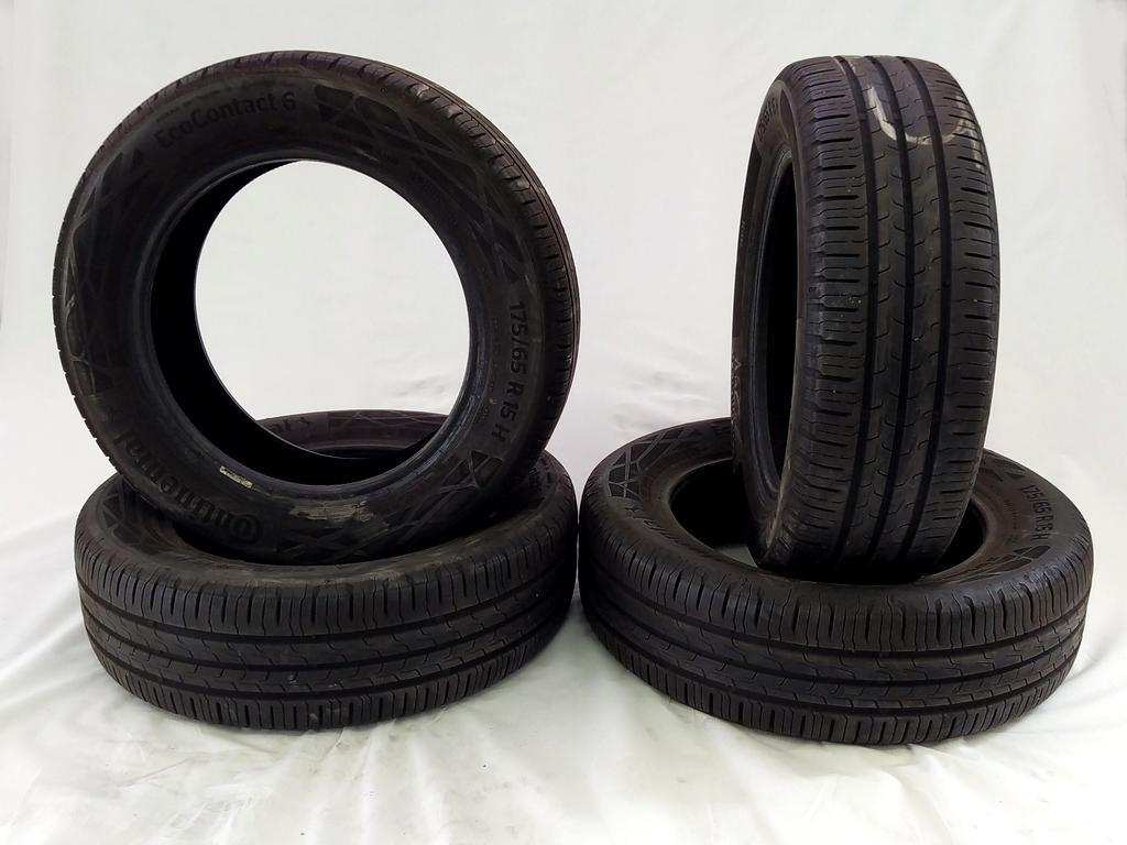 175/65 R15 84H CONTINENTAL ECOCONTACT 6 6.99MM 5.90MM 6.65MM 6.33MM A2619 TYRE