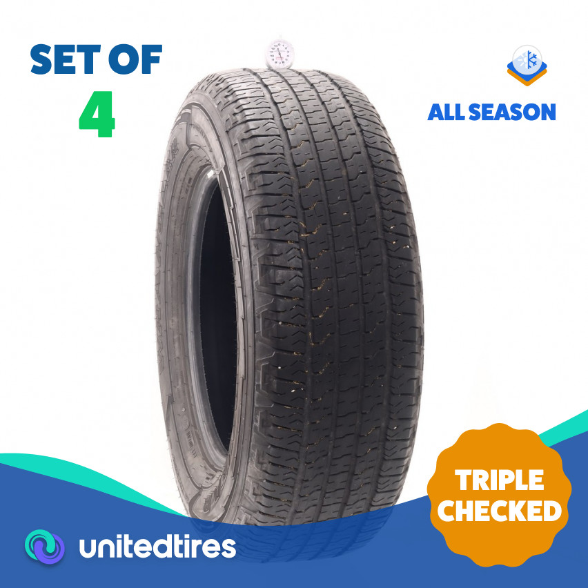 Set of (4) Used 275/65R18 Goodyear Wrangler Fortitude HT 116T – 6-7/32