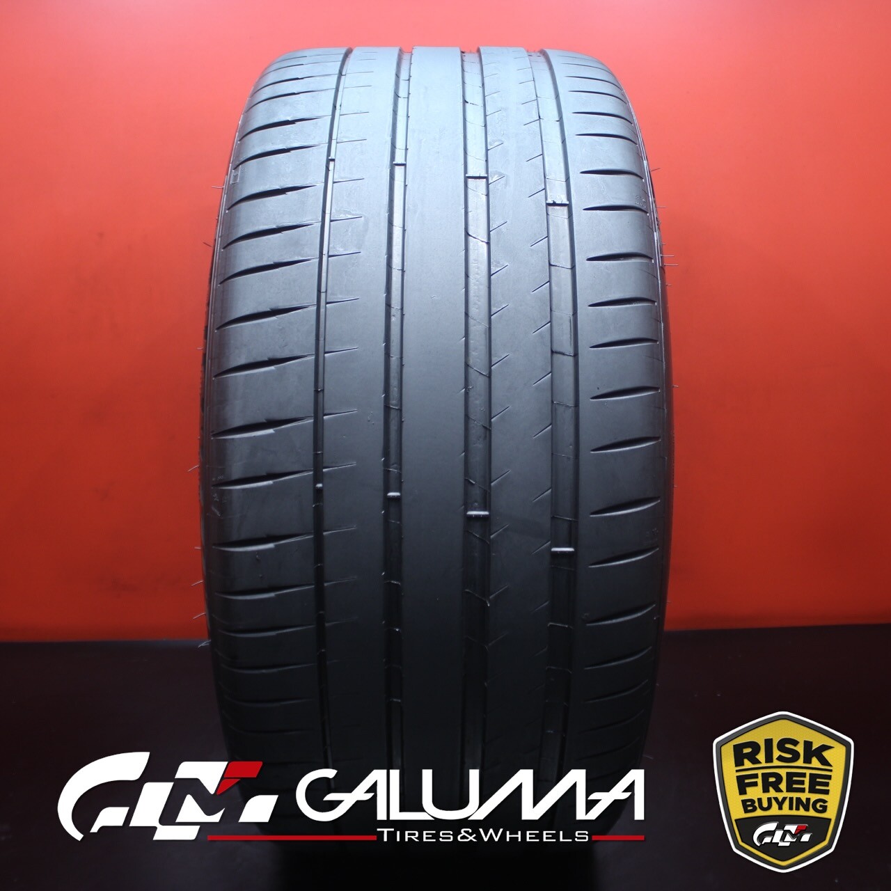 1 (One) Tire LikeNEW Michelin Pilot Sport 4S 325/35ZR22 325/35/22 3253522 #81132