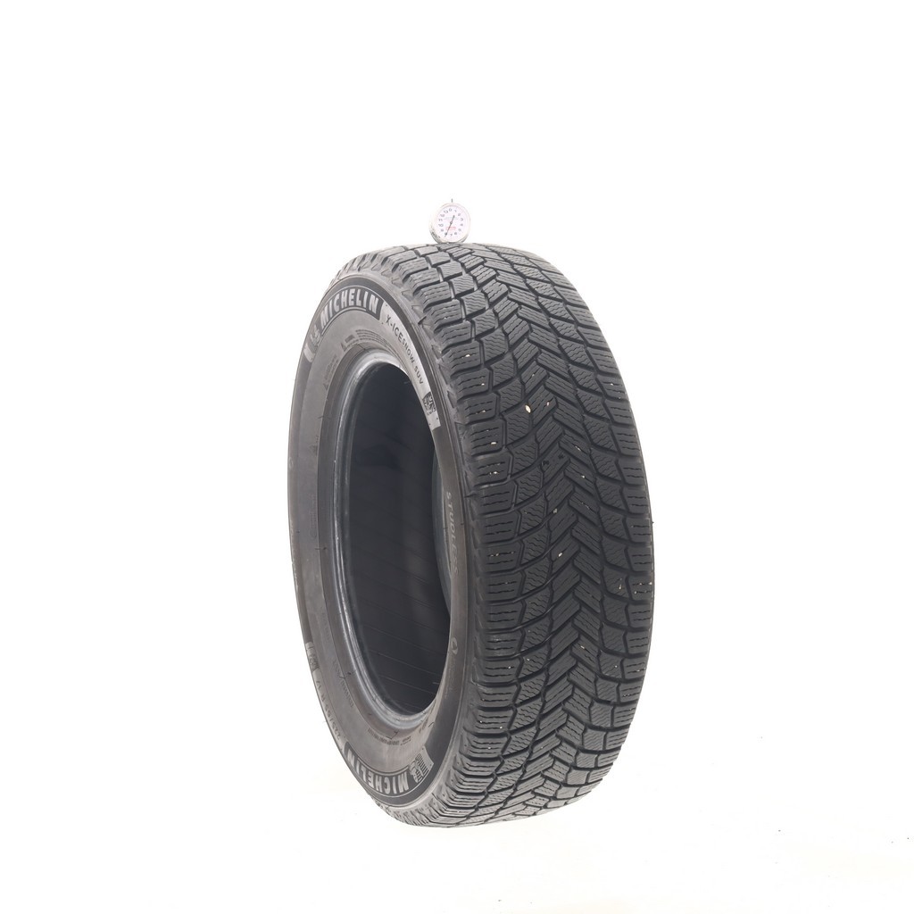 Set of (4) Used 225/65R17 Michelin X-Ice Snow SUV 106T – 7-8.5/32