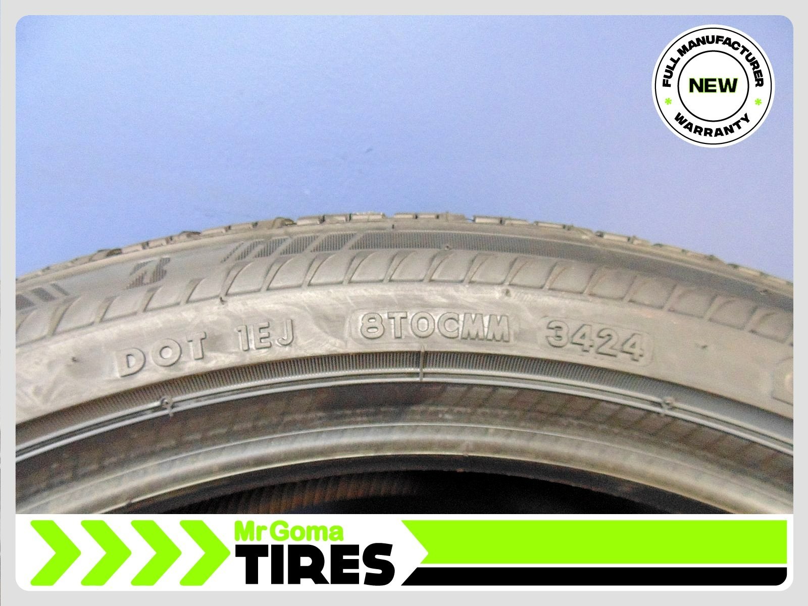 1 BRAND NEW 245/40R19 BRIDGESTONE DRIVEGUARD PLUS RFT TIRE 98W RUN FLAT 2454019