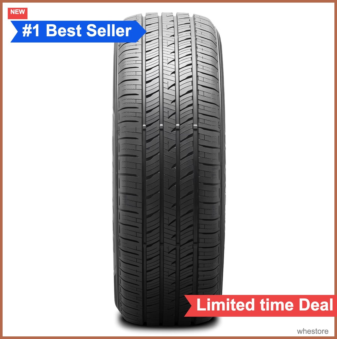 Tire 245/50R20 All Season 102V SUV Crossover Long Tread Life Wet Snow