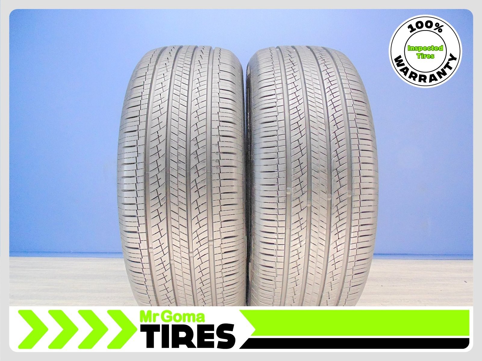 2 NEXEN ROADIAN GTX SUV 235/60R18 USED TIRE 8.1/32 TREAD 103H 2356018