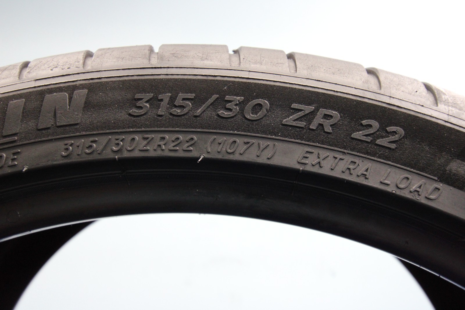 1 Used Michelin Pilot Sport 4S 315/30ZR22 315/30/22 3153022 107Y