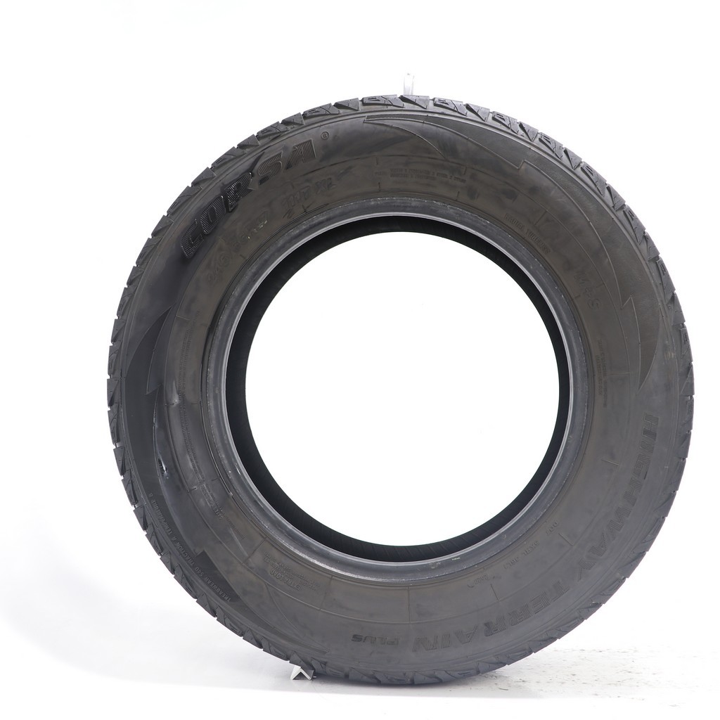 Set of (4) Used 245/65R17 Corsa Highway Terrain Plus 111T – 8-10/32
