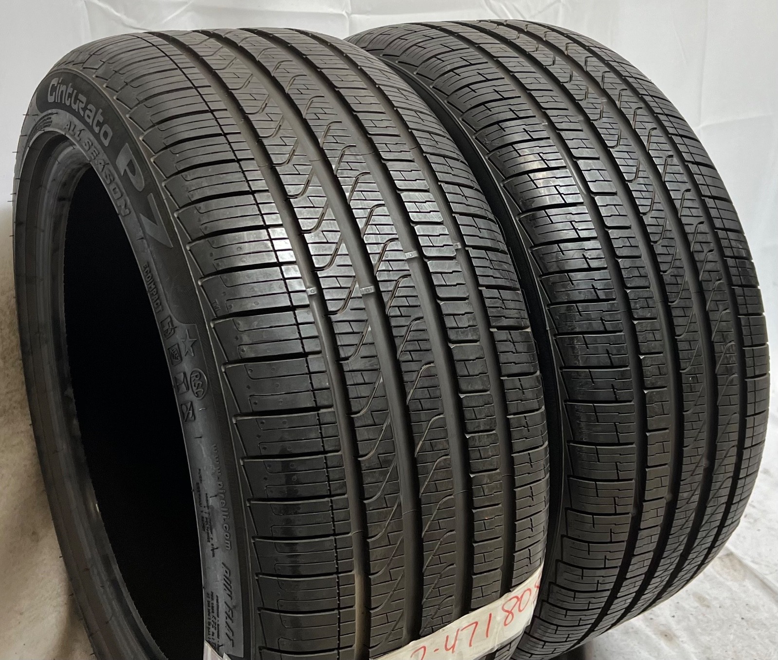 2 Like NEW 275/40R18 XL (103H) Pirelli Cinturato P7 Run Flat (*) BMW OEM – 2123