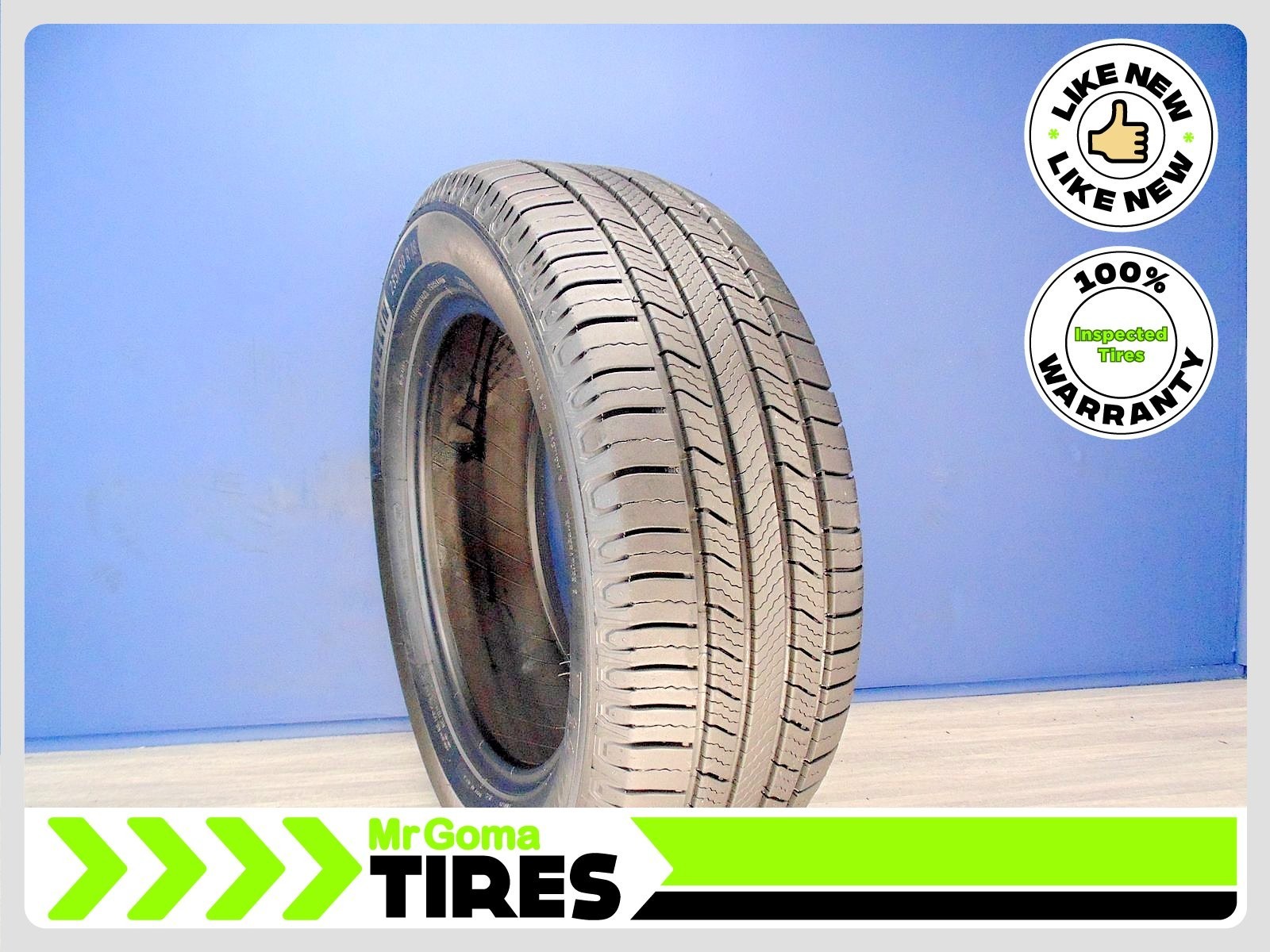 1 MICHELIN DEFENDER 2 XL 235/60R18 USED TIRE 9.3/32 TREAD DOT 2024 107H 2356018