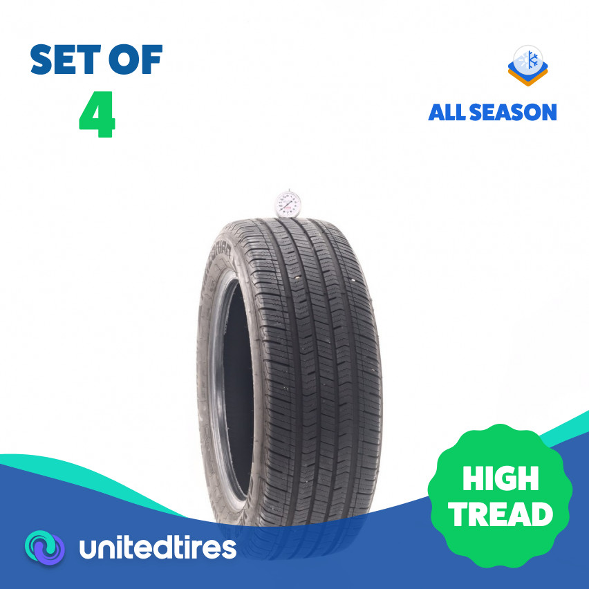 Set of (4) Used 205/55R16 Arizonian Silver Edition 91V – 9-9.5/32