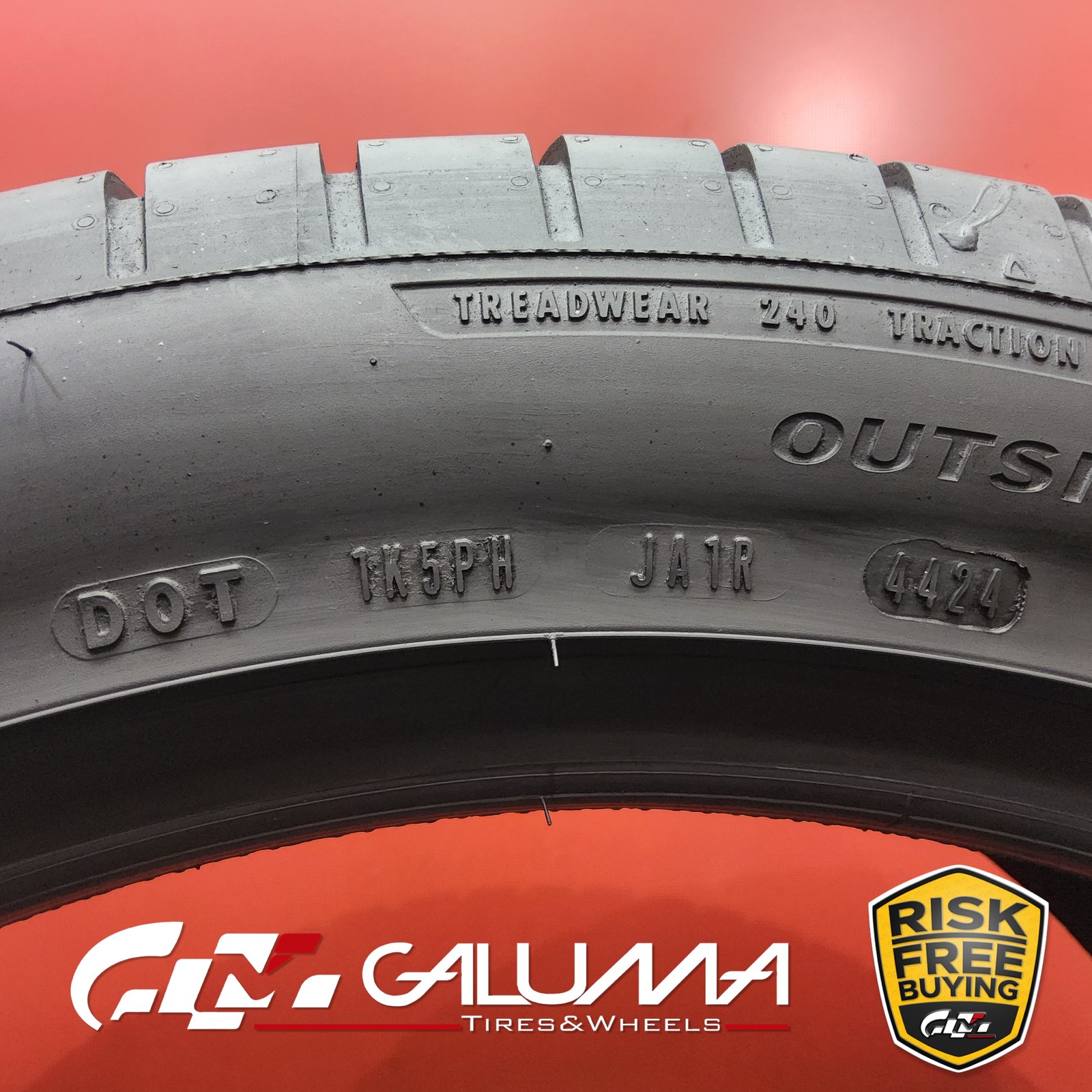 Set of 2 Tires LikeNEW Goodyear Eagle F1 Asymmetric SUV MO1 XL 295/40R22 #96031