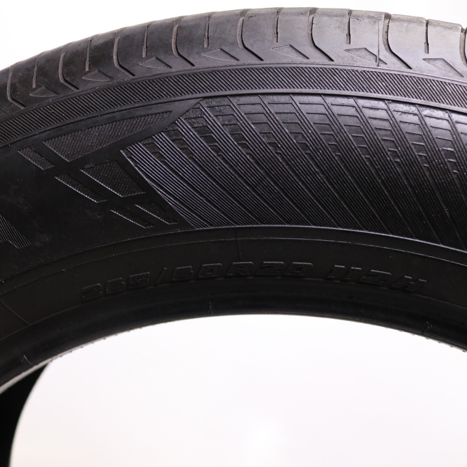 Set of 2 Used 265/60R20 Yokohama Geolandar X-CV G057 – 112H – 7.5/32