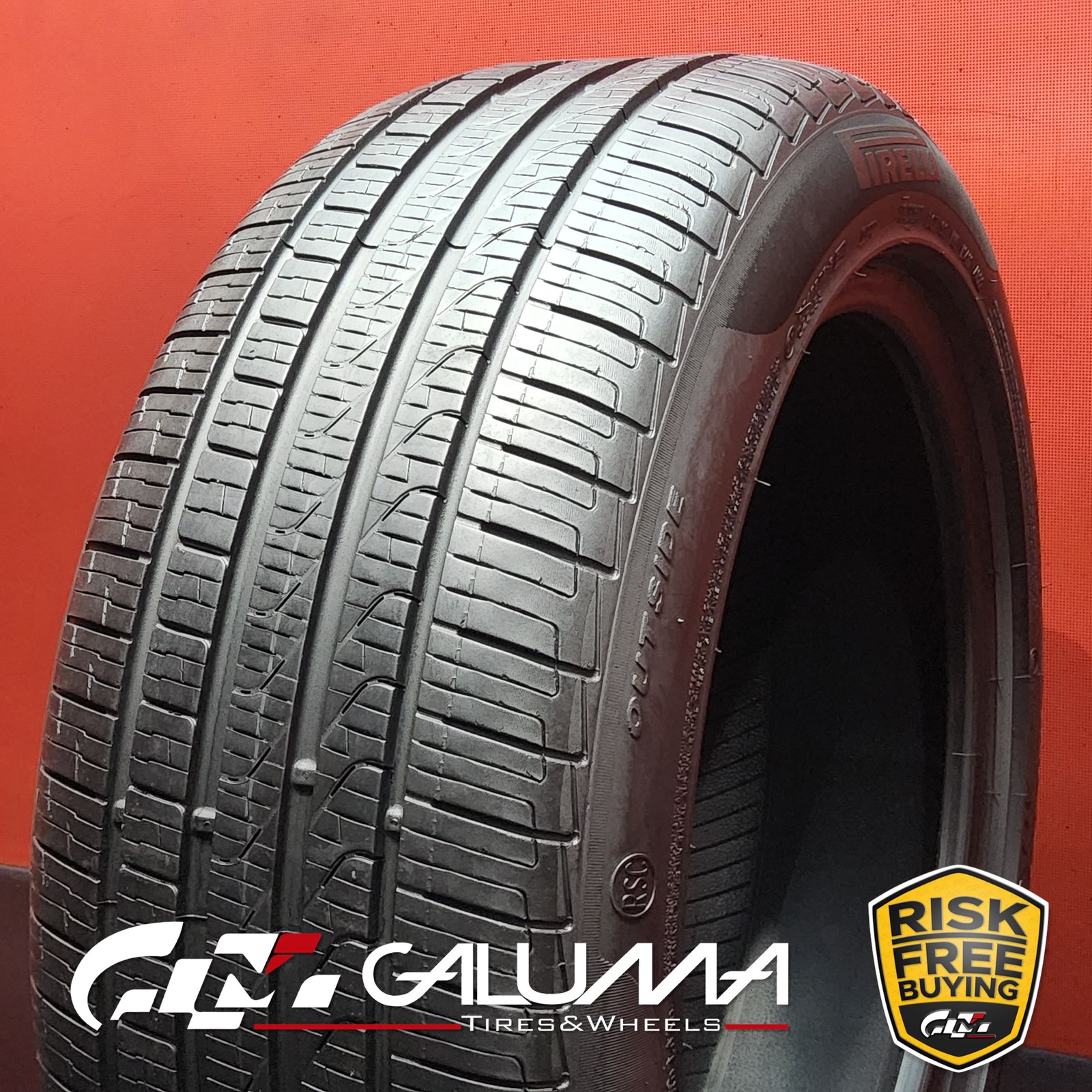 1 Tire Pirelli Cinturato P7 All Season RunFlat 225/50/17 R17 94V NoRepairs 95280