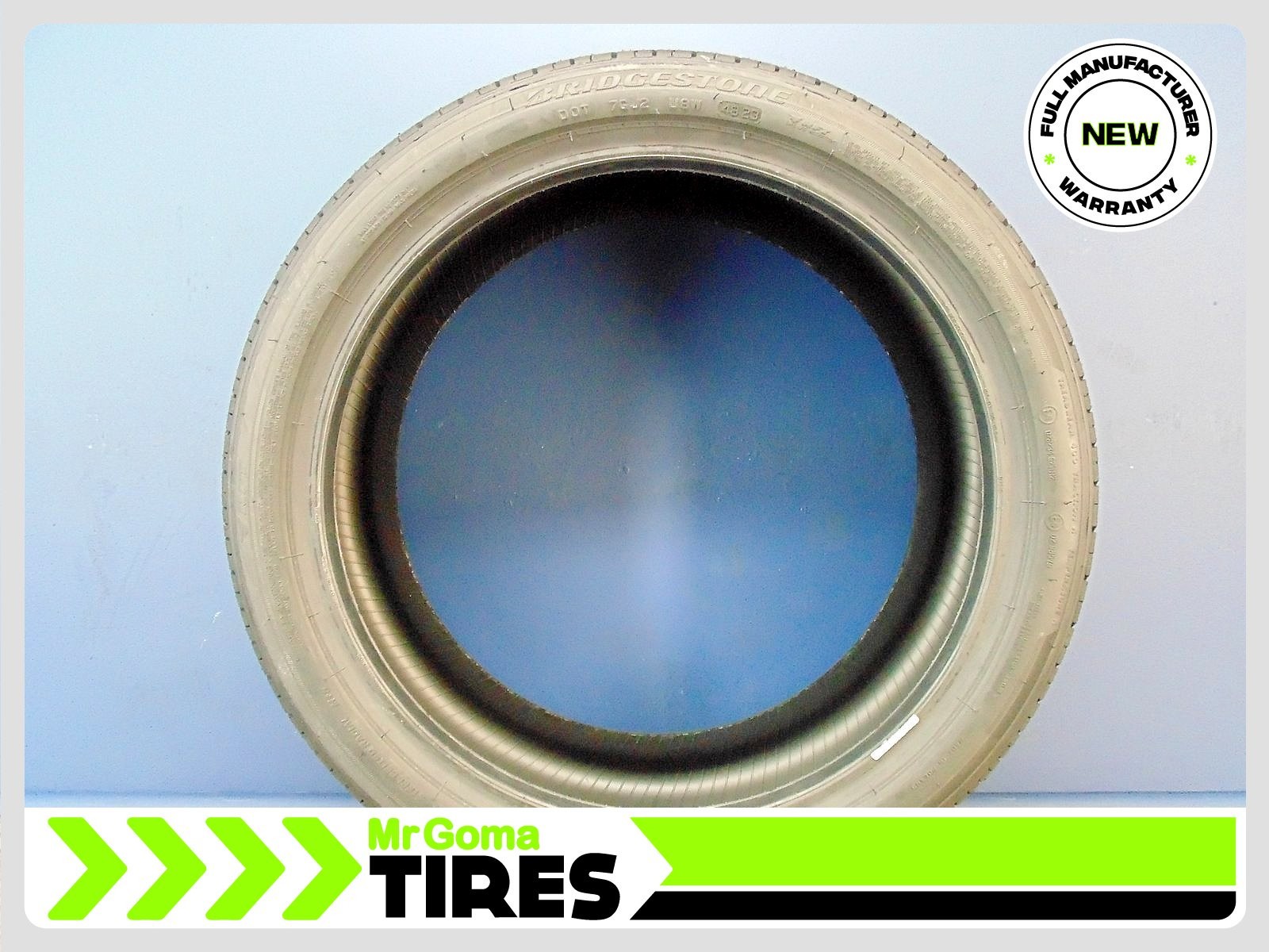 1 BRAND NEW 225/40R19 BRIDGESTONE TURANZA EL450 AR RSC RFT TIRE 89W Run flat