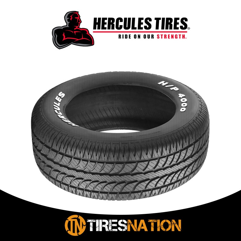 (1) New Hercules H/P 4000 P235/60R15 98T RWL Tires