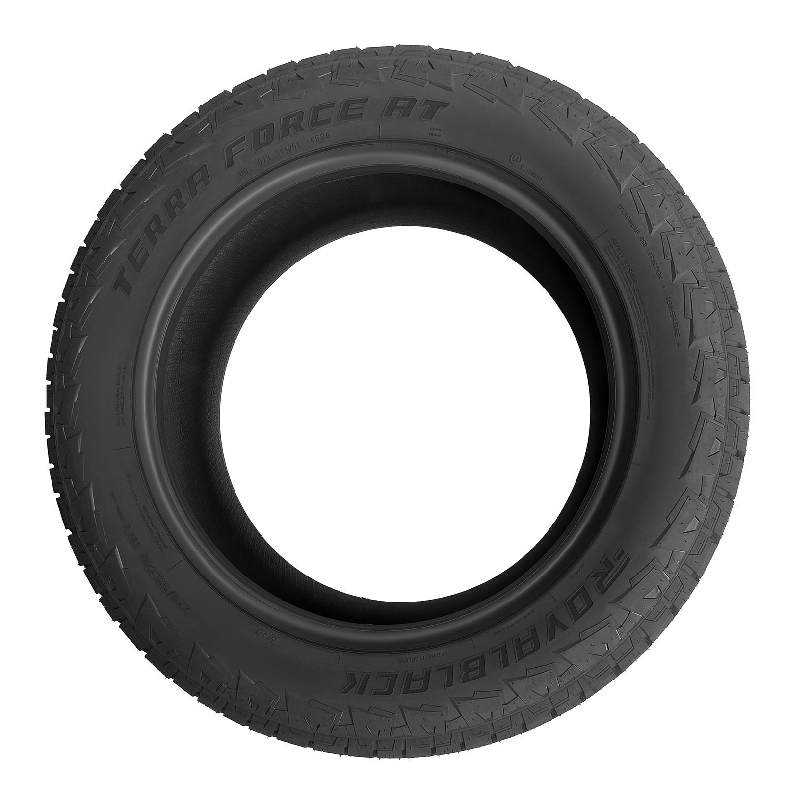 4-Pack All Terrain TERRA 275/55R20 117T Tire 9.6mm Tread 660AA BSW 50000 Miles