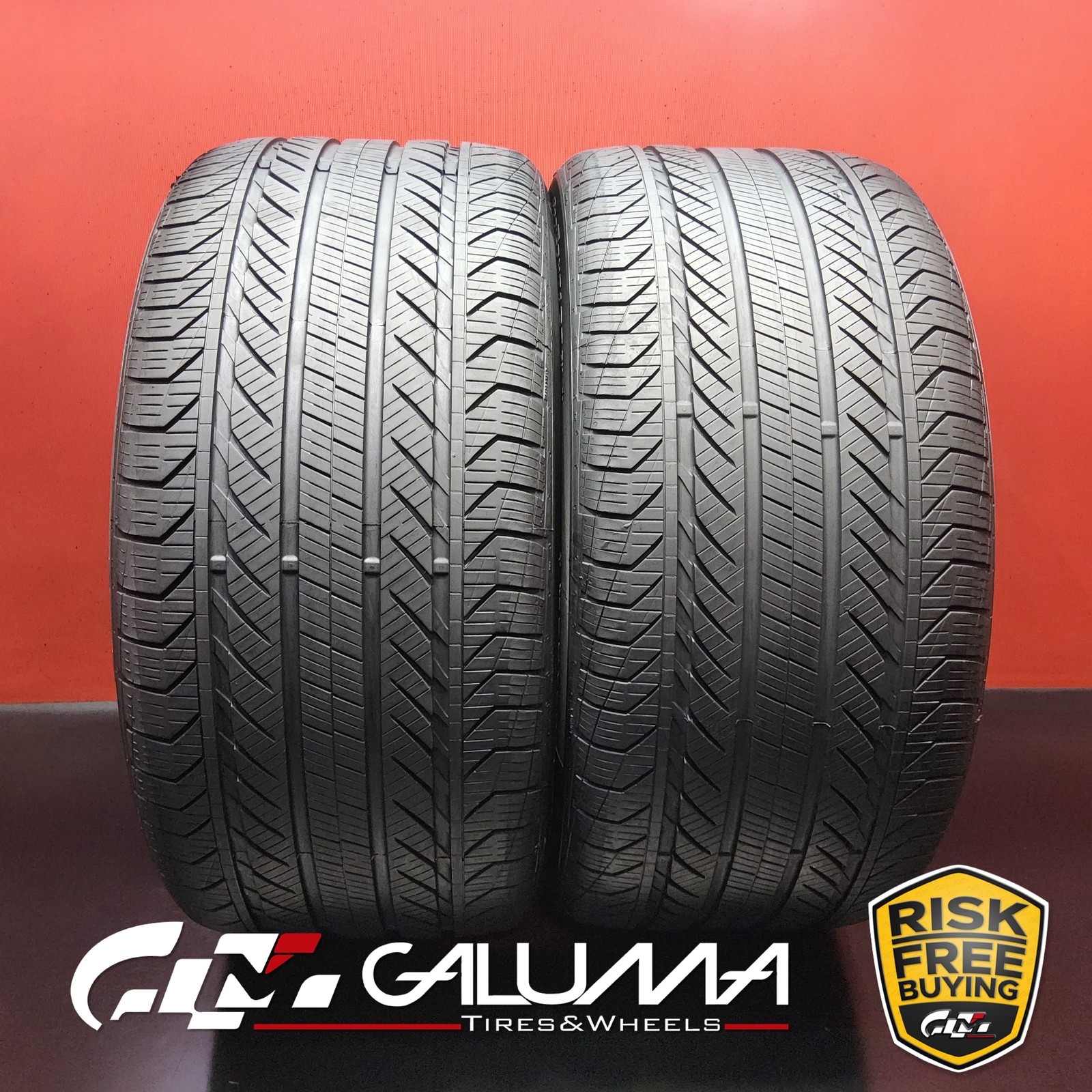 Set of 2 Tires LikeNEW Continental ProContact GX 285/40R20 285/40/20 108H #95773