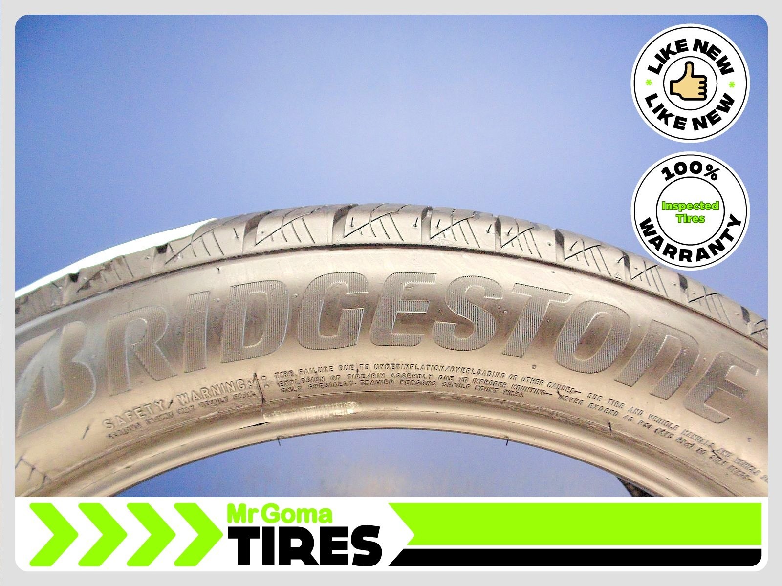 2 BRIDGESTONE ALENZA SPORT A/S E 235/50R21 USED TIRES 9.4/32 TREAD 101V 2355021