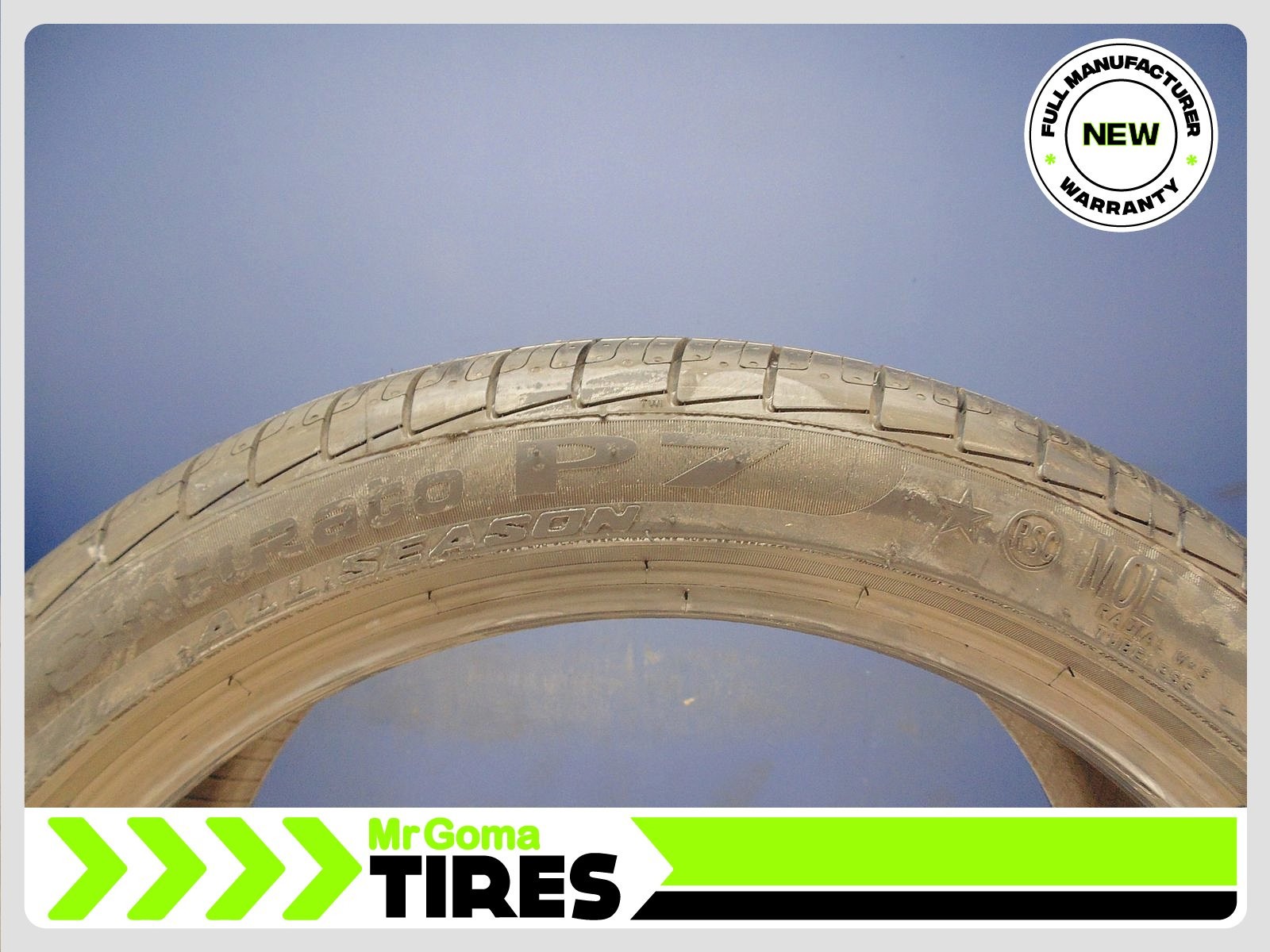 4 BRAND NEW P245/40R19 PIRELLI CINTURATO P7 AS MOE RSC RFT XL TIRES BMW RUN FLAT